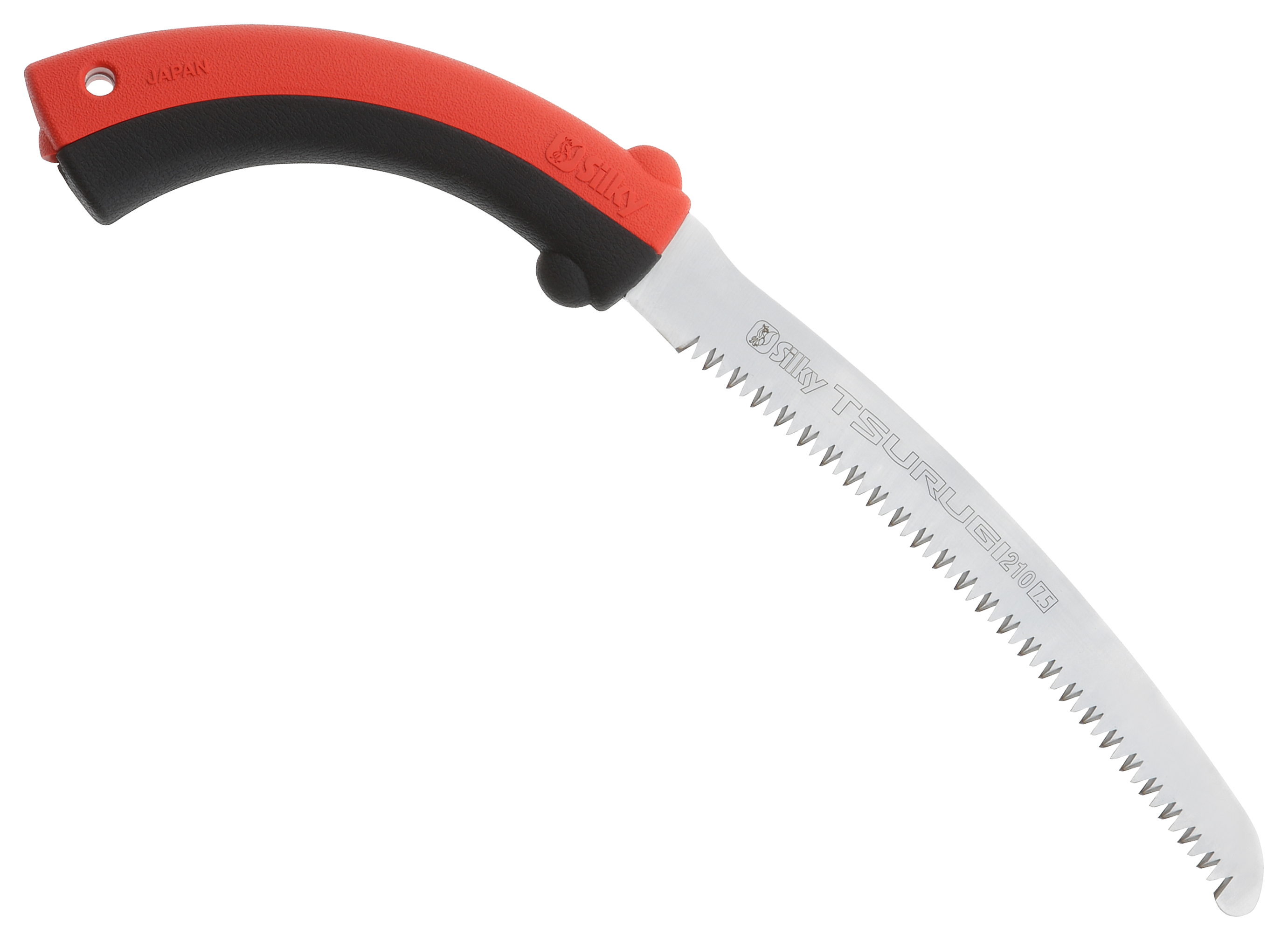 Silky Tsurugi Curve 210mm Hand Saw - Red/Black
