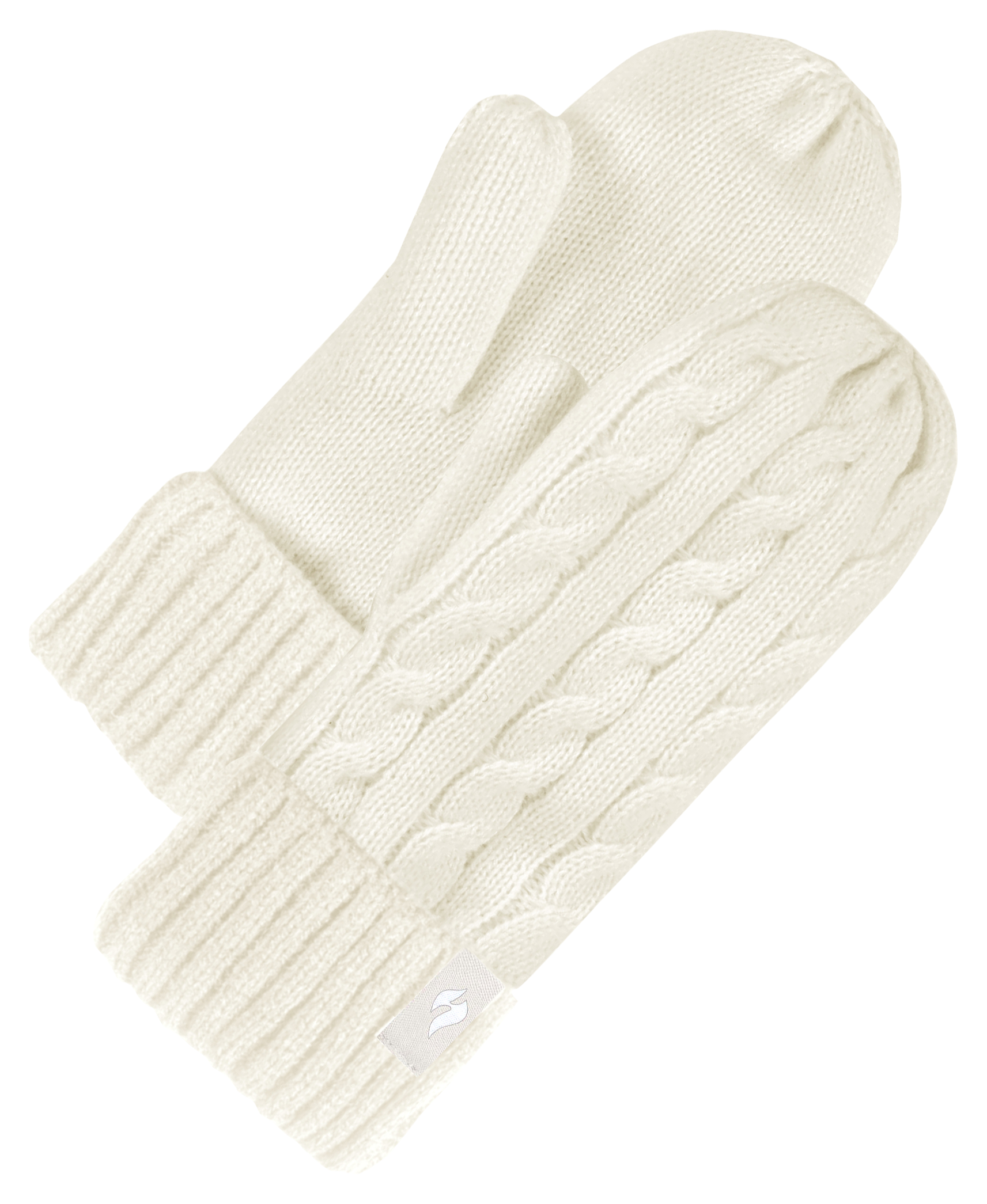 Heat Holders Heat Holders Jackie Cable-Knit Mittens for Ladies - Buttercream - $24.99 at Cabela's Program