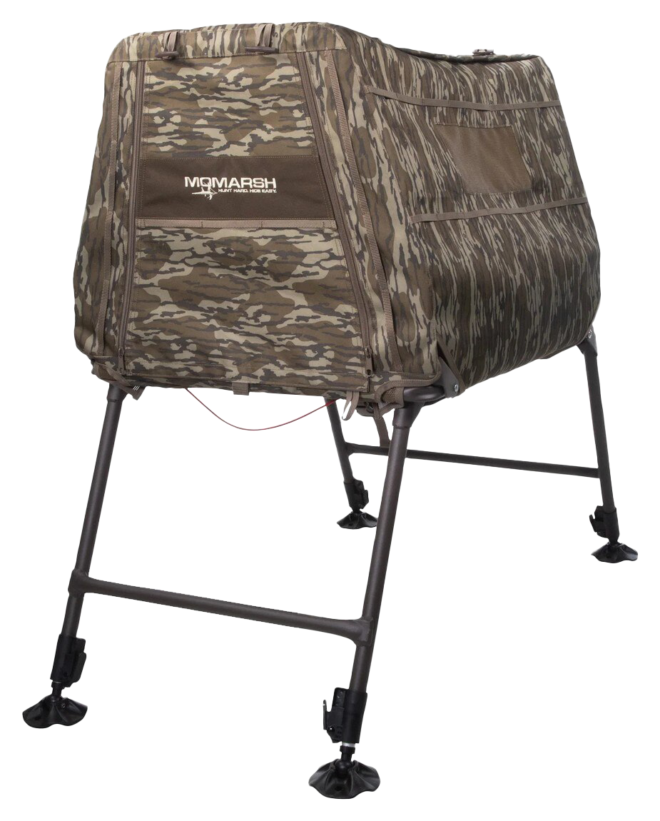 MOmarsh Invisi-Lab Dog Blind - Mossy Oak Original Bottomland