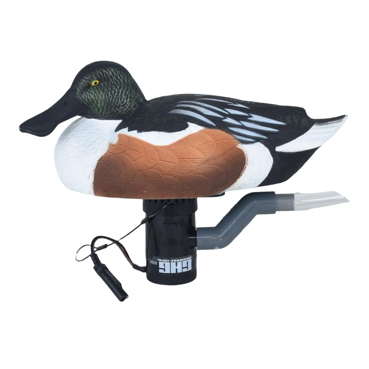 GHG Finisher Swimmer Duck Decoy - Shoveler Drake