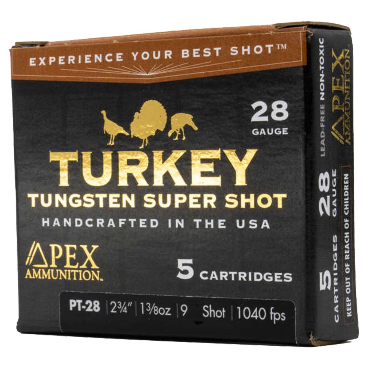 Image of Apex 28 Ga 2 3/4″ 1 3/8 Oz Box 5 Rd