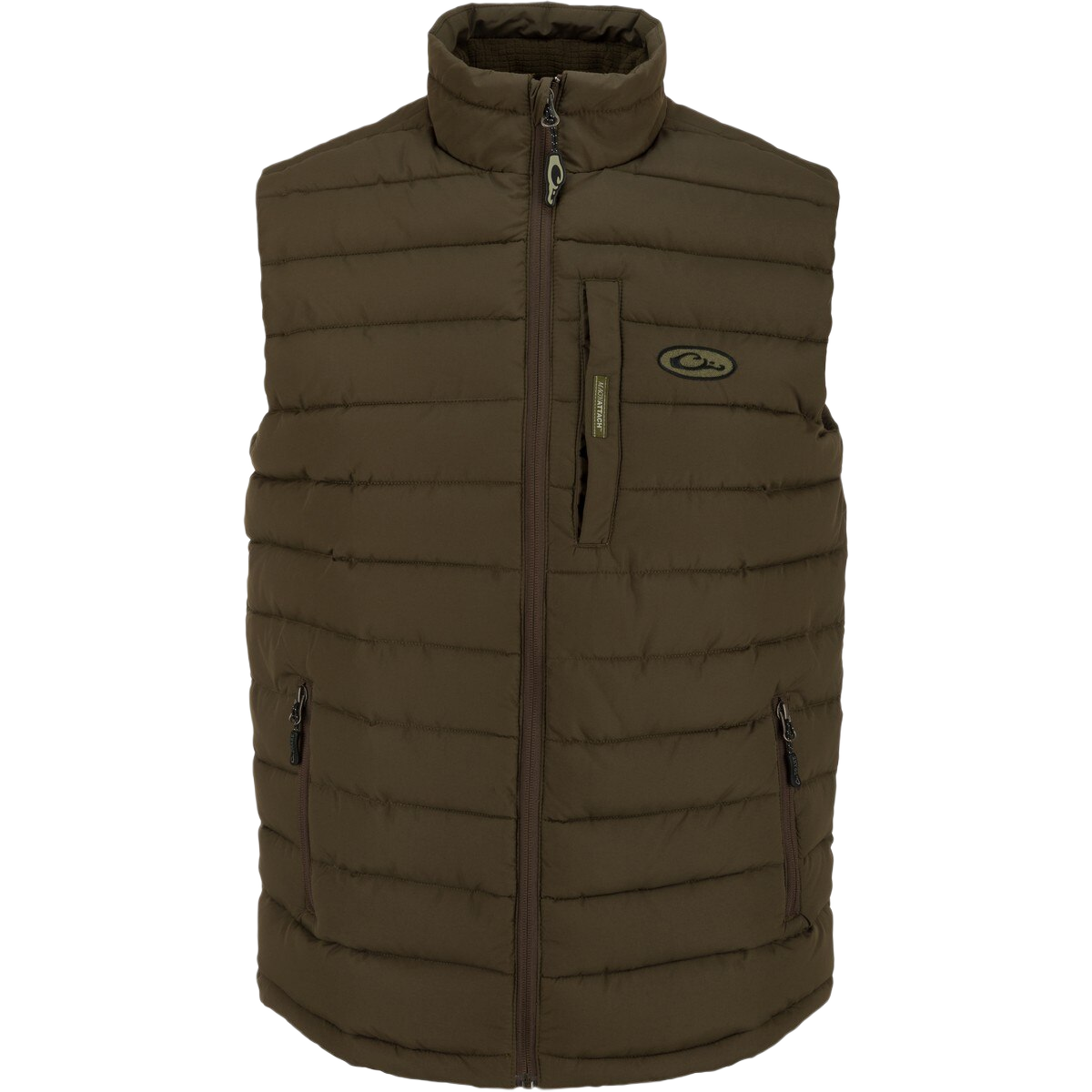 Drake LST Double Down Layering Vest - Green Timber - s
