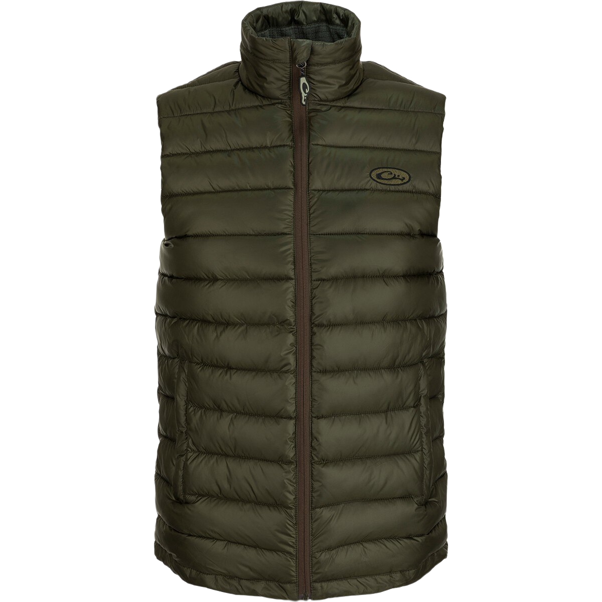 Drake LST Double Down Layering Vest - Kalamata Olive - L