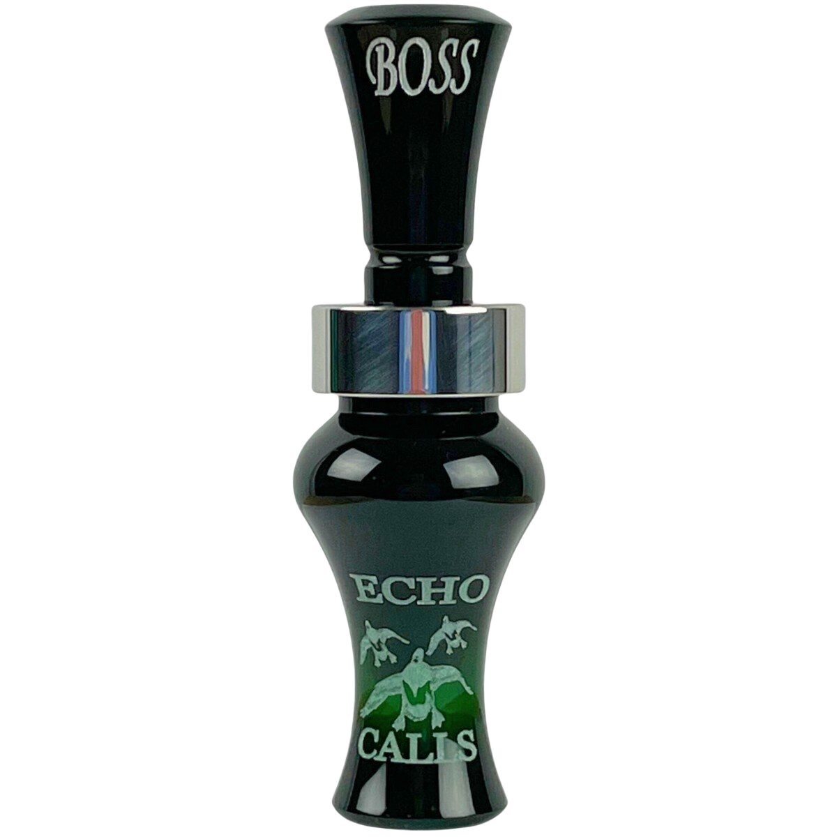 Echo Boss Competition Single Reed Duck Call - Dark Green