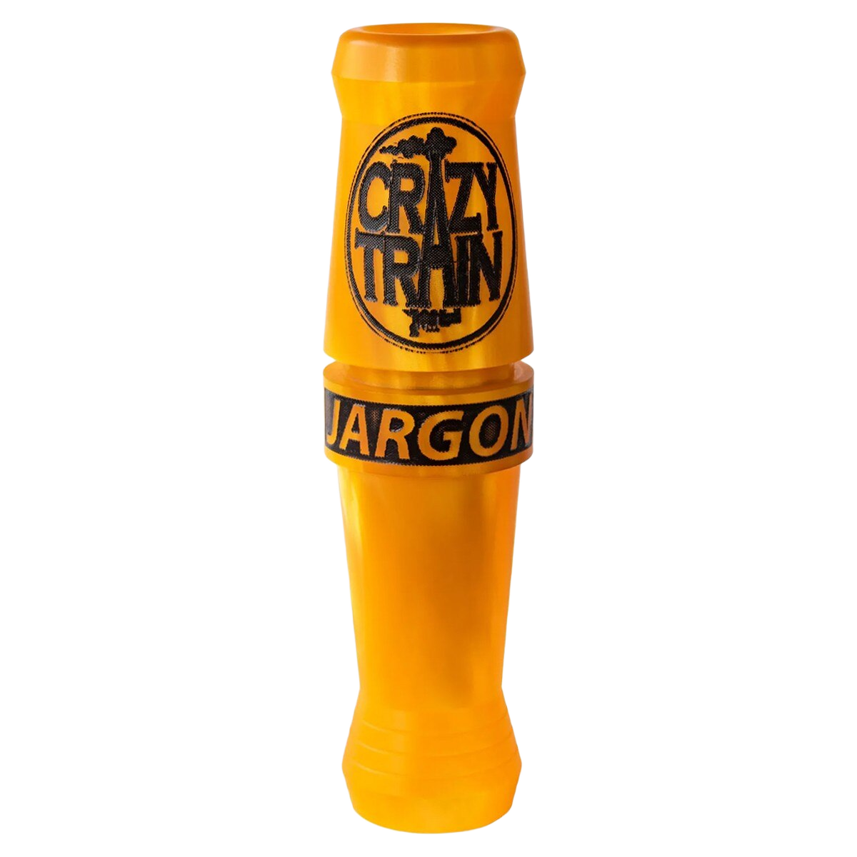 Image of Jargon Crazy Train Short Reed Goose Call - Orange Pearl