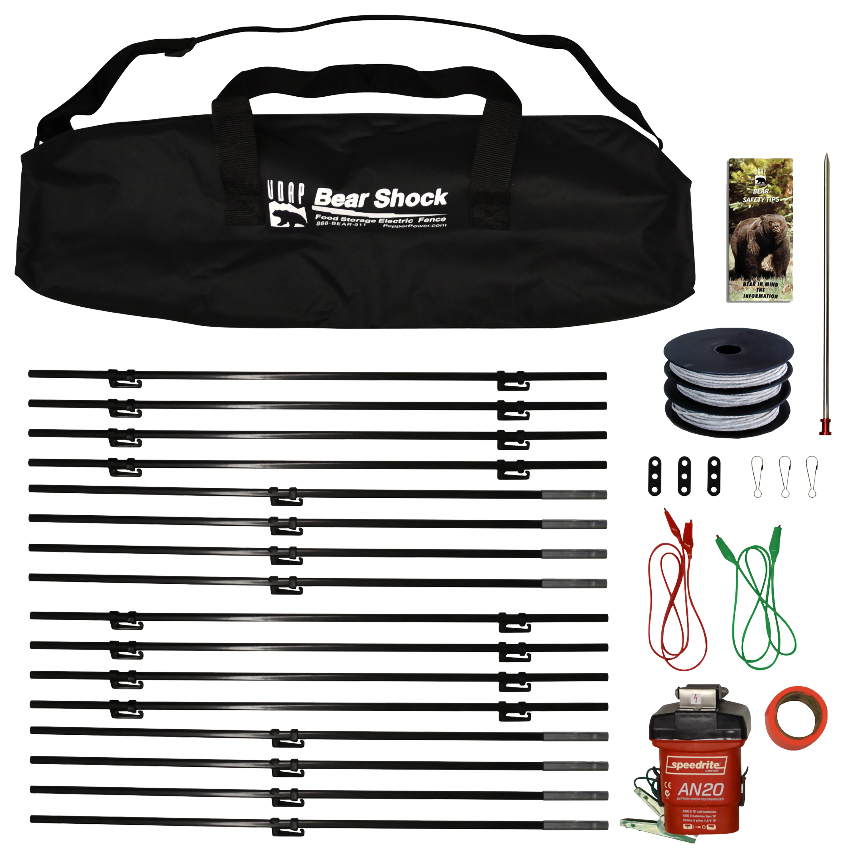 UDAP UDAP Bear Shock Outfitter Camp Perimeter Fence - $299.99 at Cabela's Program
