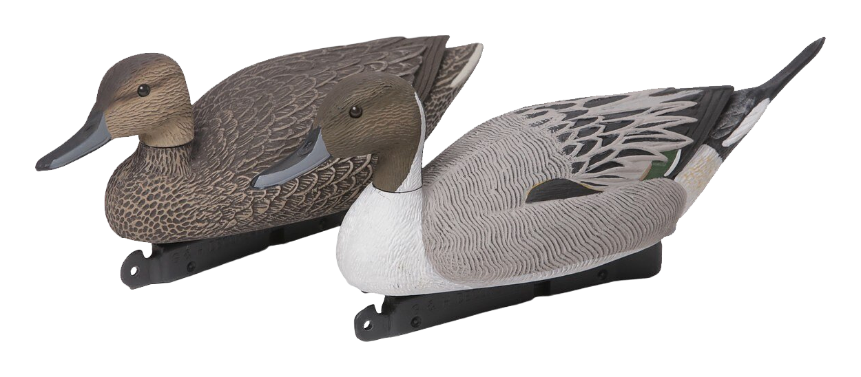 G&H Premier Series Oversize Pintail Half Dozen Decoys - 3 Drakes 3 Hens
