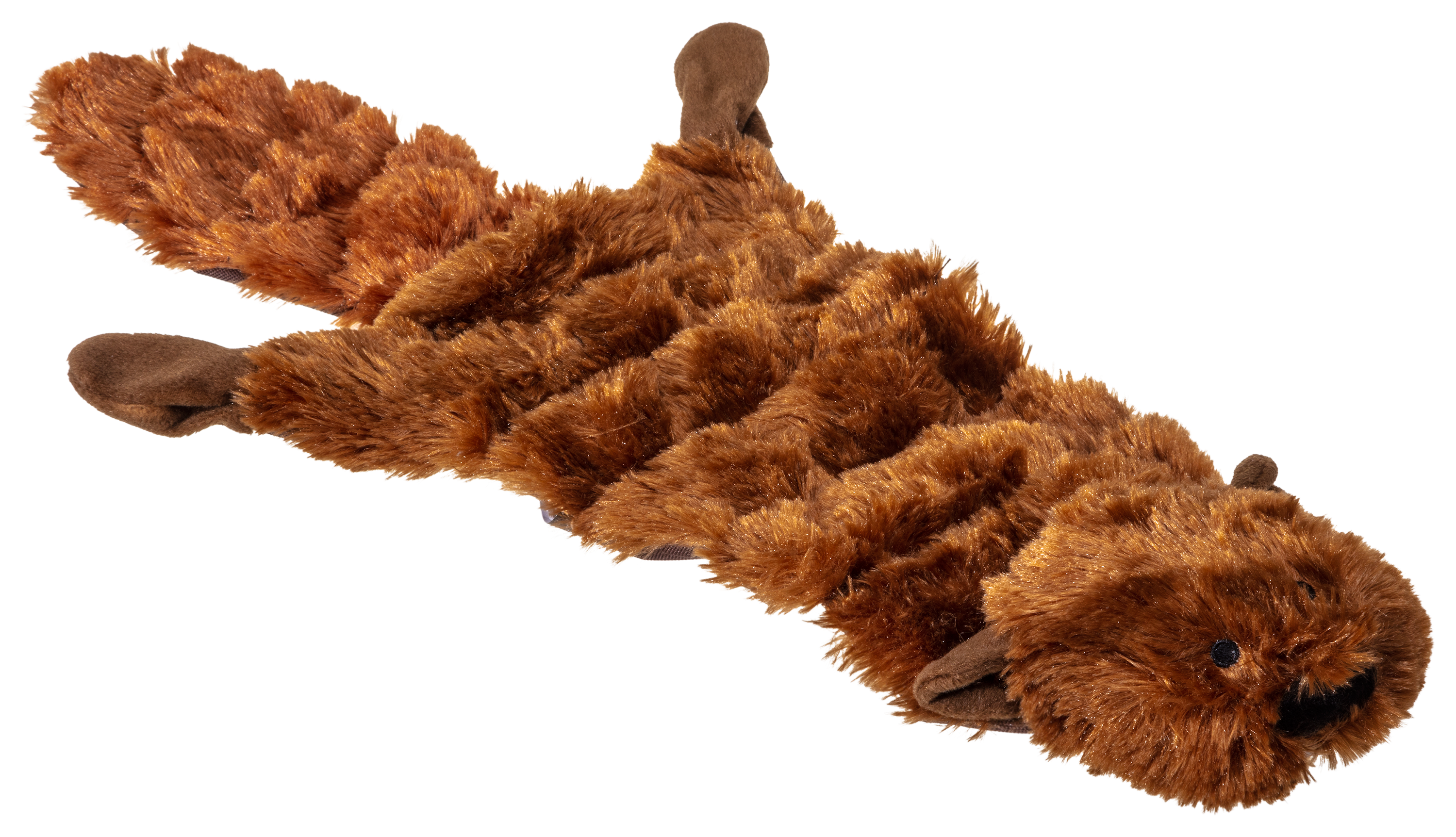 Hyper Pet Critter Skinz Super Squeaker XL Beaver Dog Toy - Hyper Pet