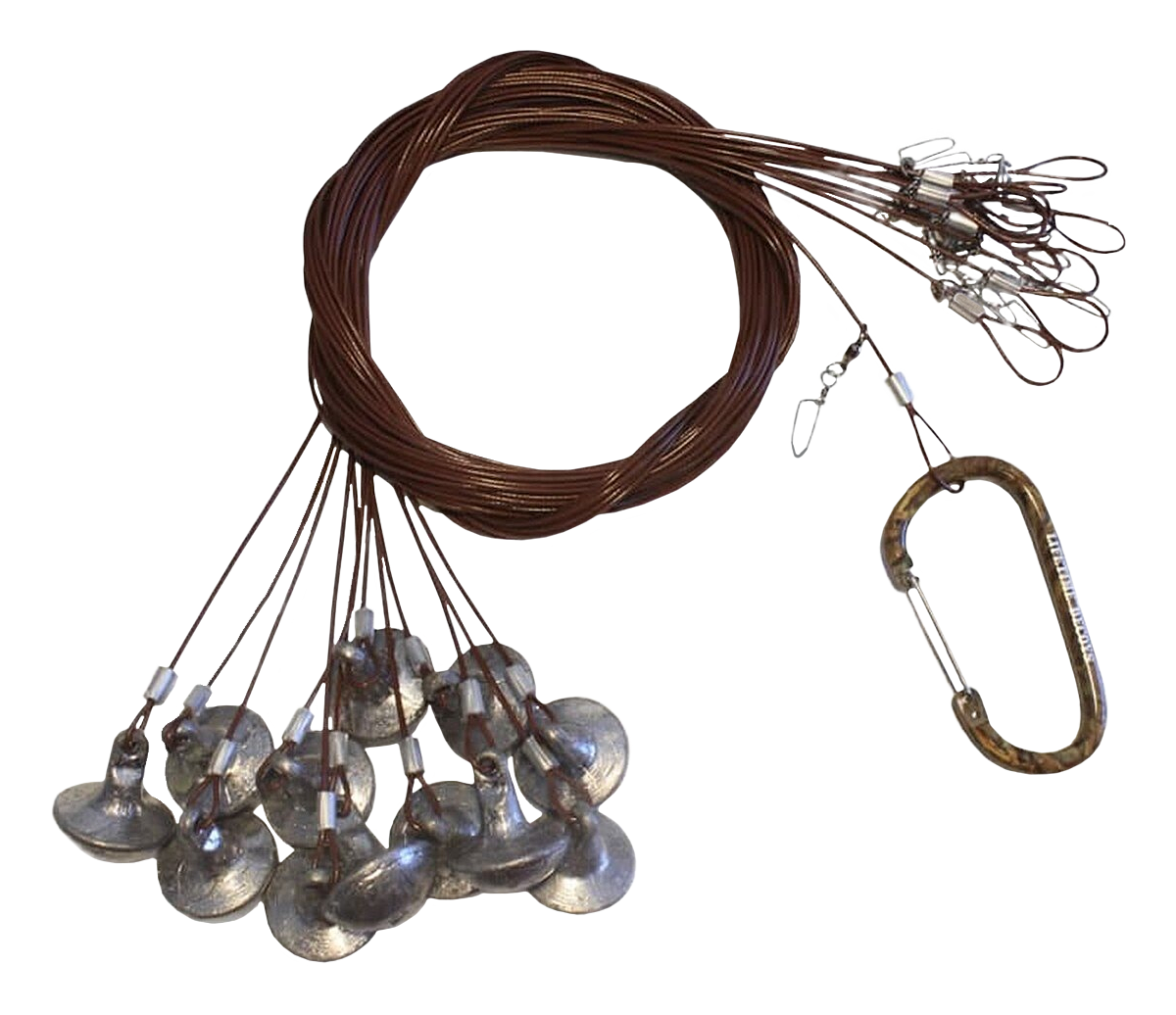 HEYDAY 10' 10oz Mushroom Lifetime TX Rigs  6 Pack