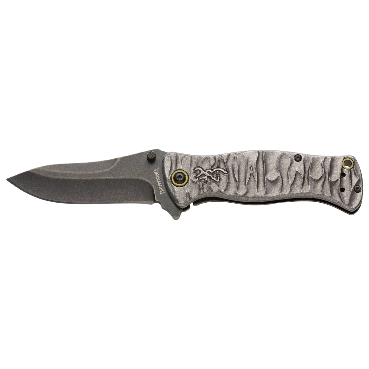 Browning River Stone Folder Knife - Browning