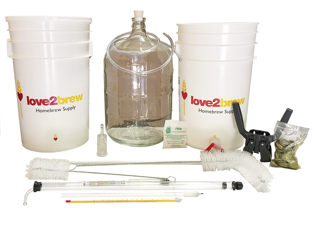 Love2Brew Brewers Essentials Complete Beer-Making Kit