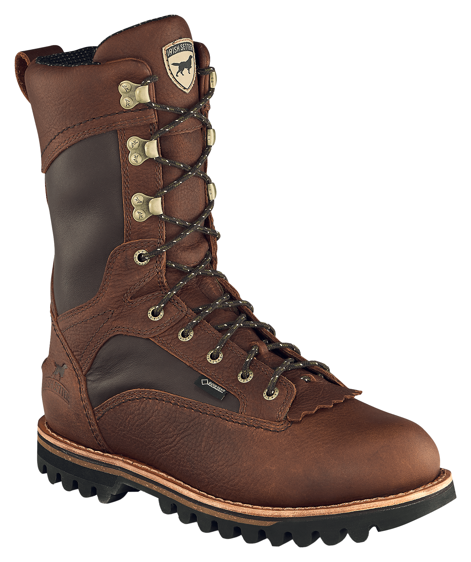 Image of Irish Setter Elk Tracker 12' 600-Gram Thinsulate Insulated Waterproof Hunting Boots for Men - Auburn - 10.5M