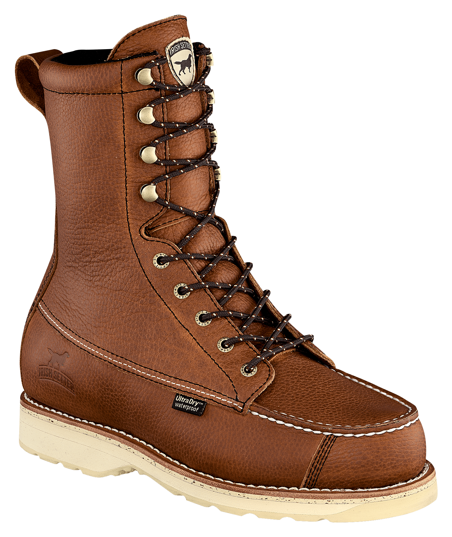 Image of Irish Setter Wingshooter 9' Insulated Waterproof Hunting Boots for Men - Amber - 10.5M