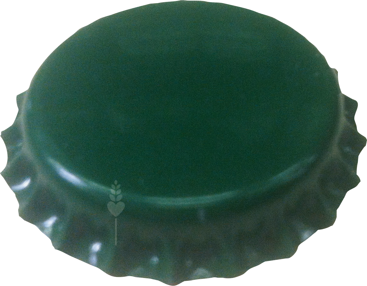 love2brew Bottle Caps 50-Pack - Green