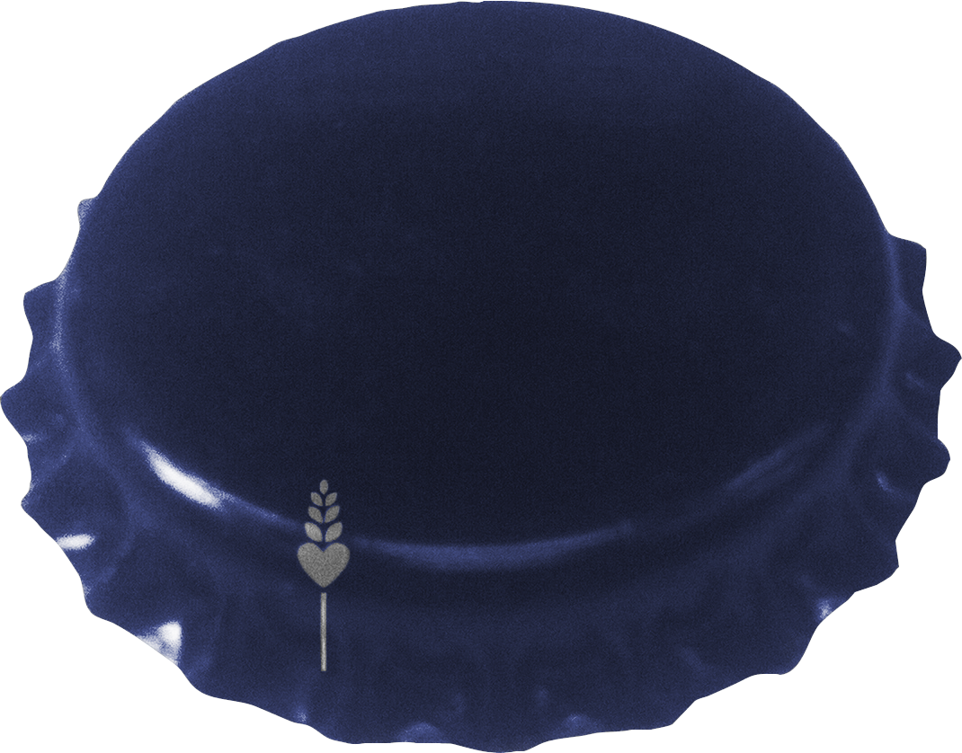love2brew Bottle Caps 50-Pack - Blue