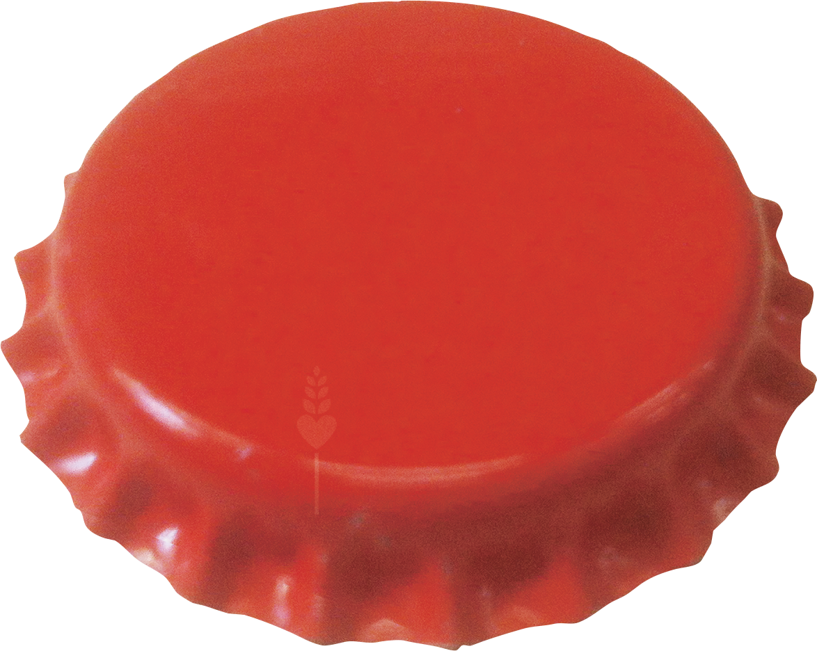 love2brew Bottle Caps 50-Pack - Red