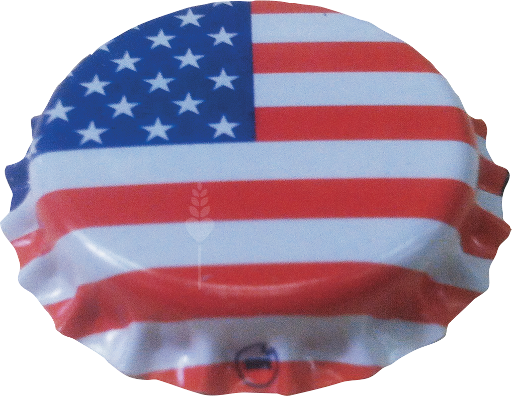 love2brew Bottle Caps 50-Pack - USA