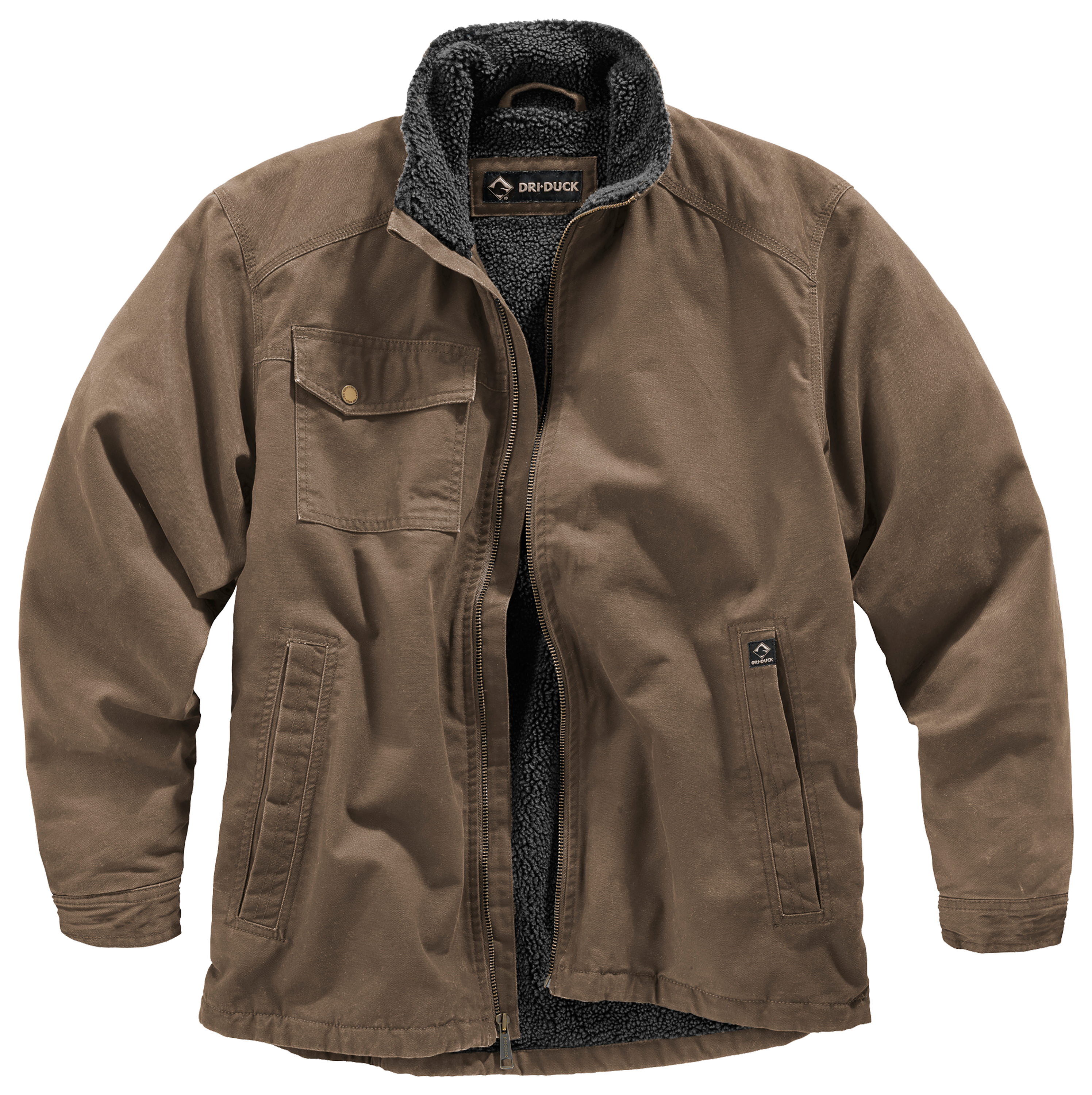 Image of Dri-Duck Endeavor Jacket for Men - Field Khaki - M