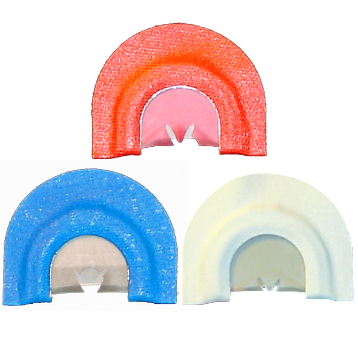 Hooks Alpha Diaphragm Beginner 3 Pack Turkey Call - Hooks Custom Calls