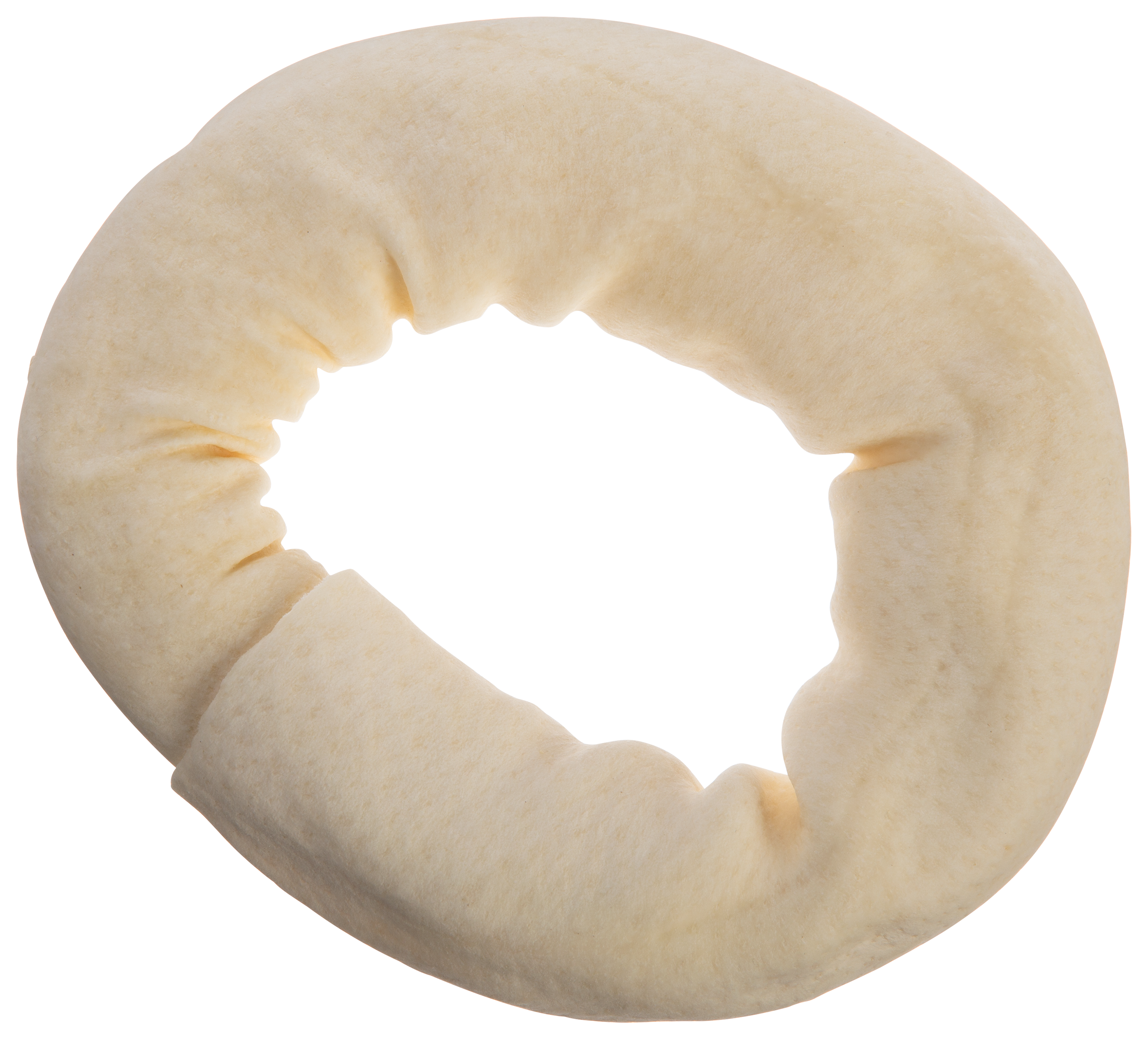 Pork Chomps Baked Pork Skin Bagel Dog Treat - Pork Chomps