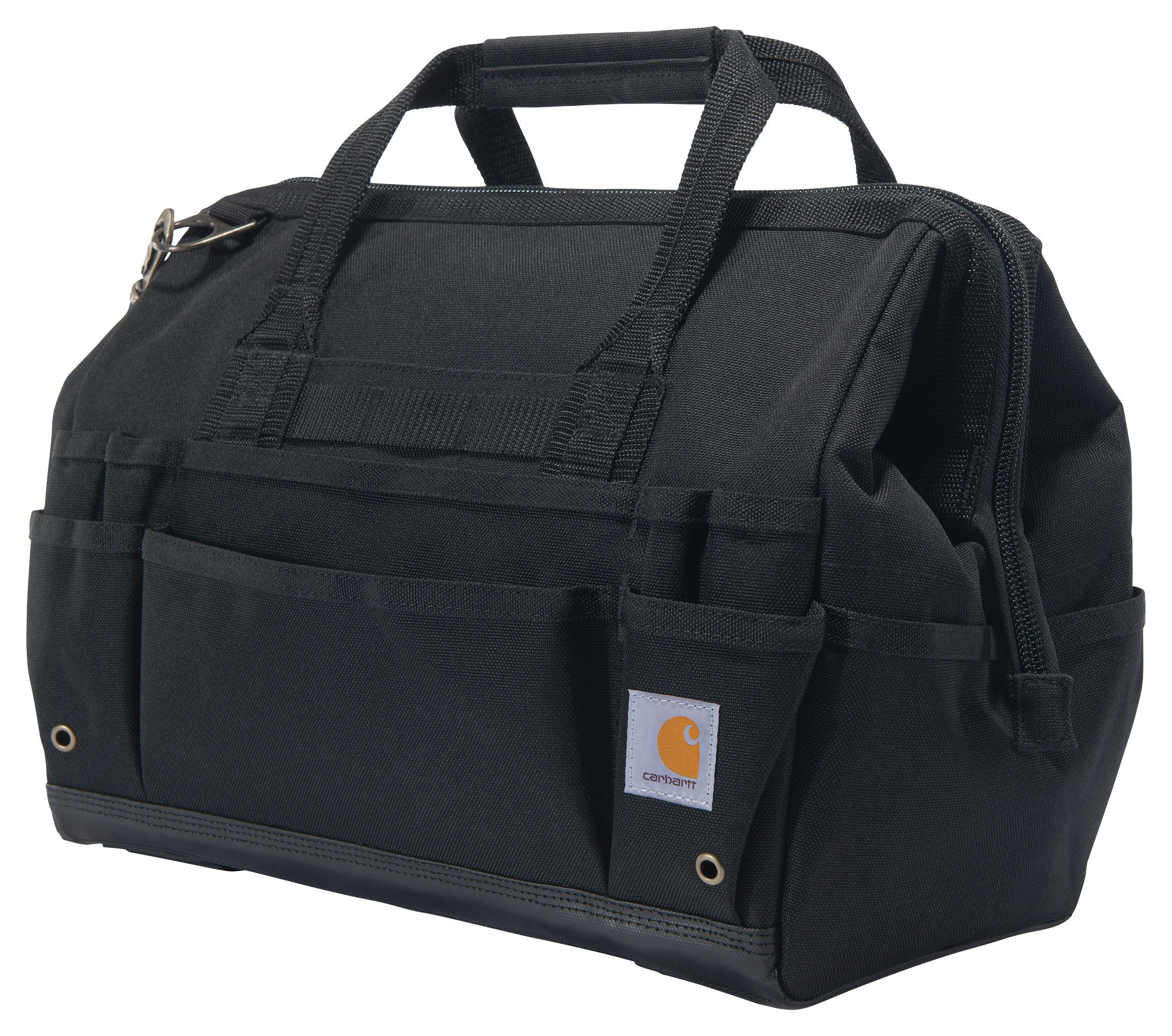 Image of Carhartt 16″ Heavyweight 30-Pocket Tool Bag - Black