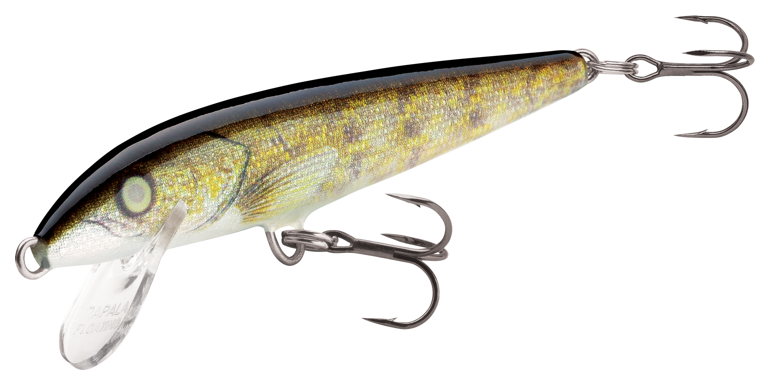 Image of Rapala Original Floating Minnow - 3-1/2' - 3/16 oz. - Live Walleye