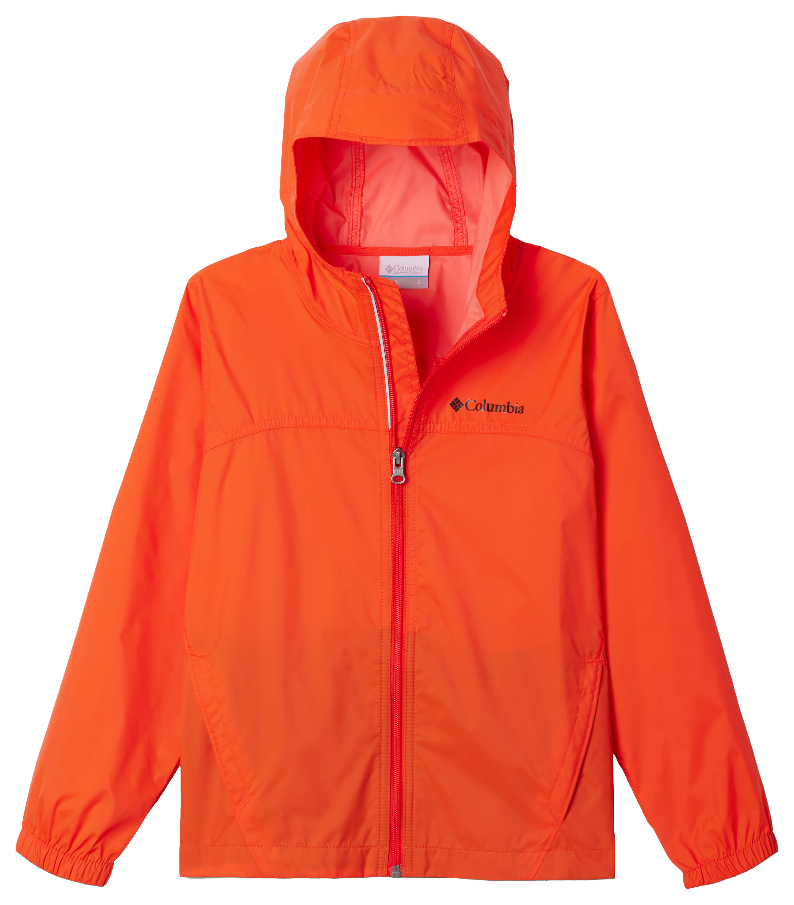 Image of Columbia Glennaker Rain Jacket for Kids - Spicy - XS