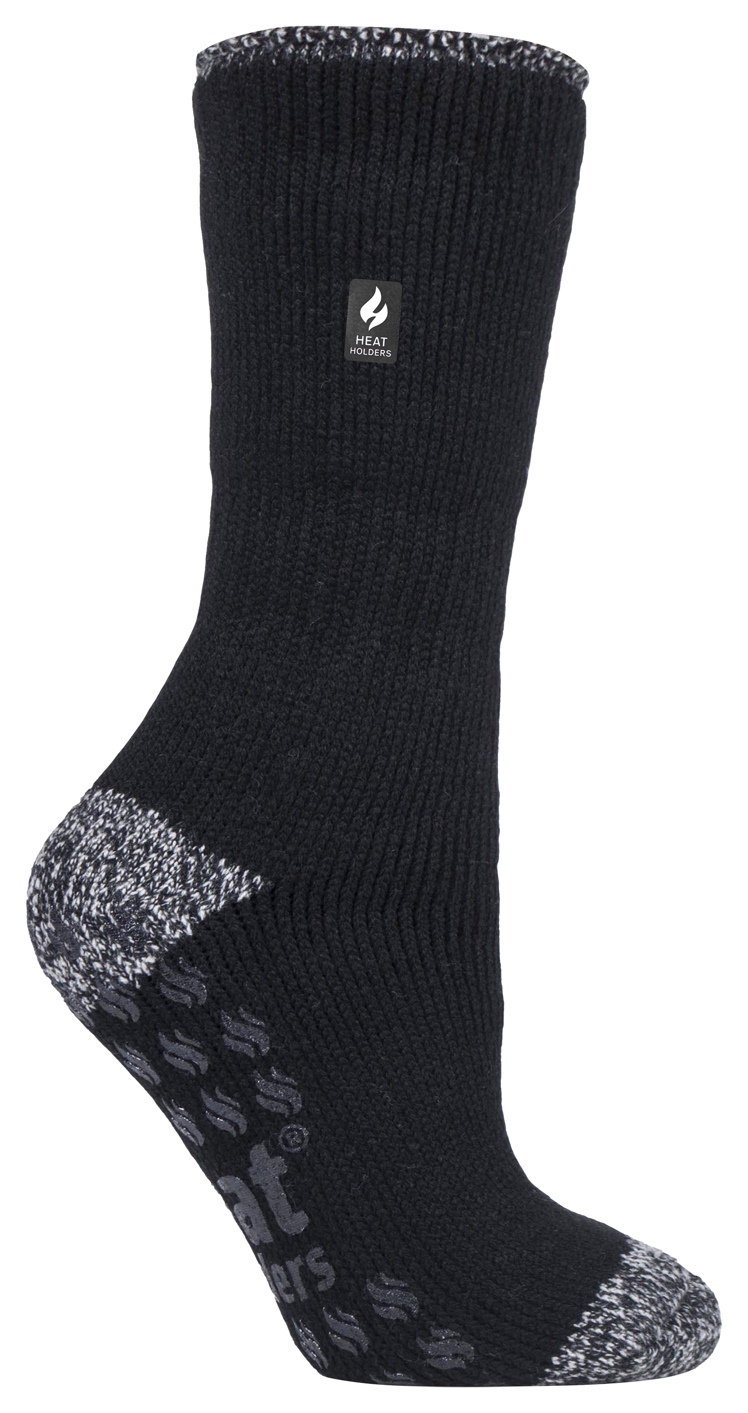 Heat Holders Heat Holders Juniper Slipper Crew Socks for Ladies - Black - $18.99 at Cabela's Program