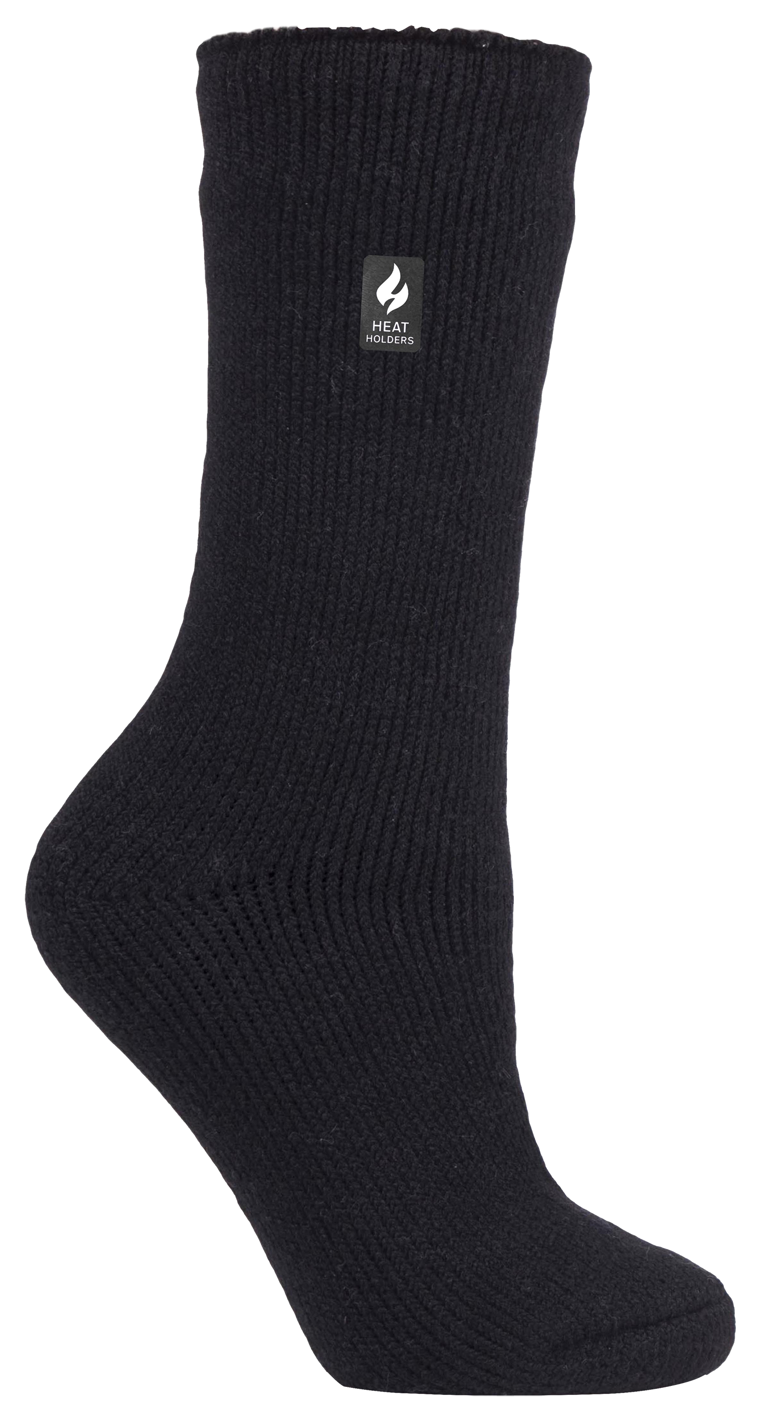 Heat Holders Heat Holders LITE Dahlia Solid Crew Socks for Ladies - Black - L/8 - $14.99 at Cabela's Program