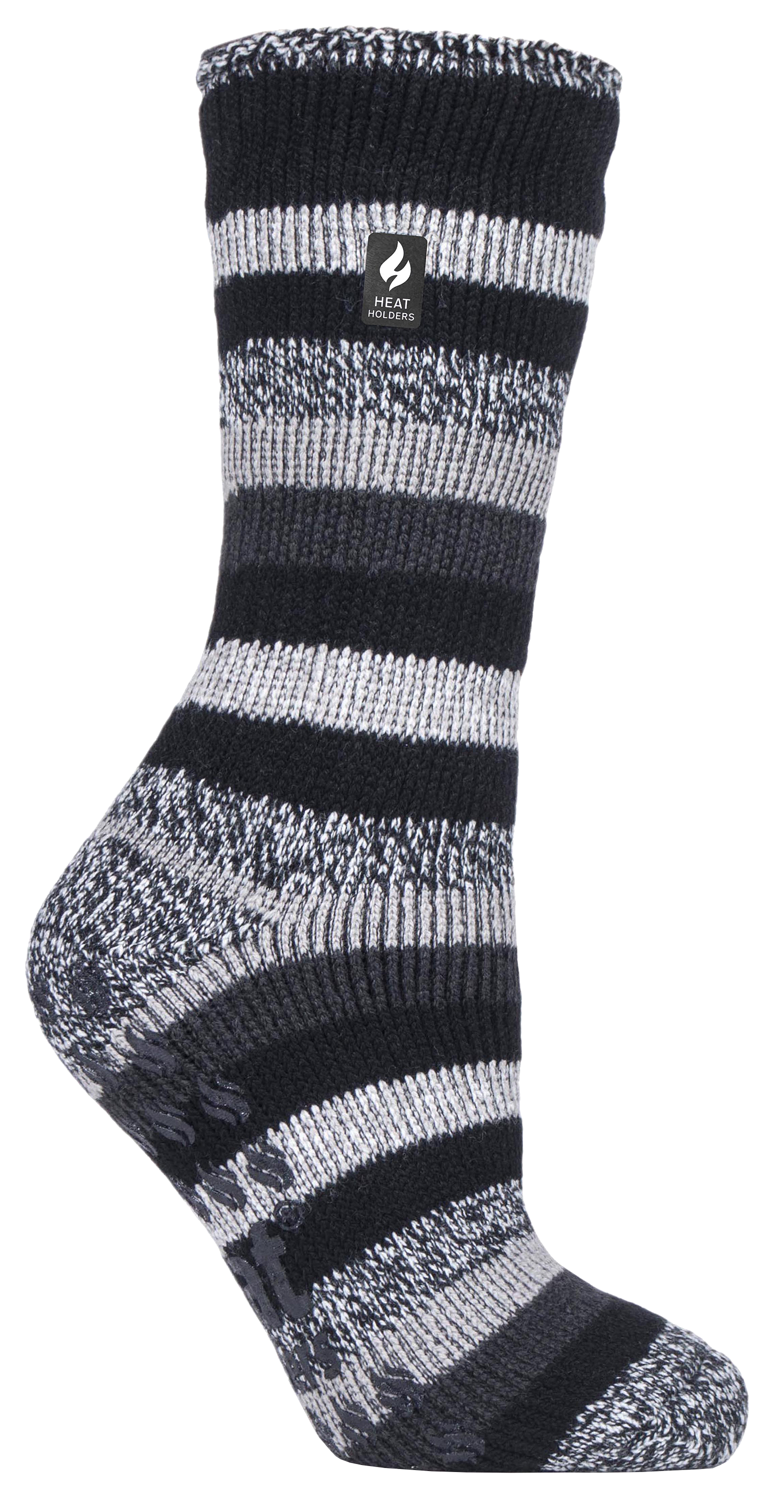 Heat Holders Heat Holders Petunia Stripe Crew Slipper Socks for Ladies - $18.99 at Cabela's Program