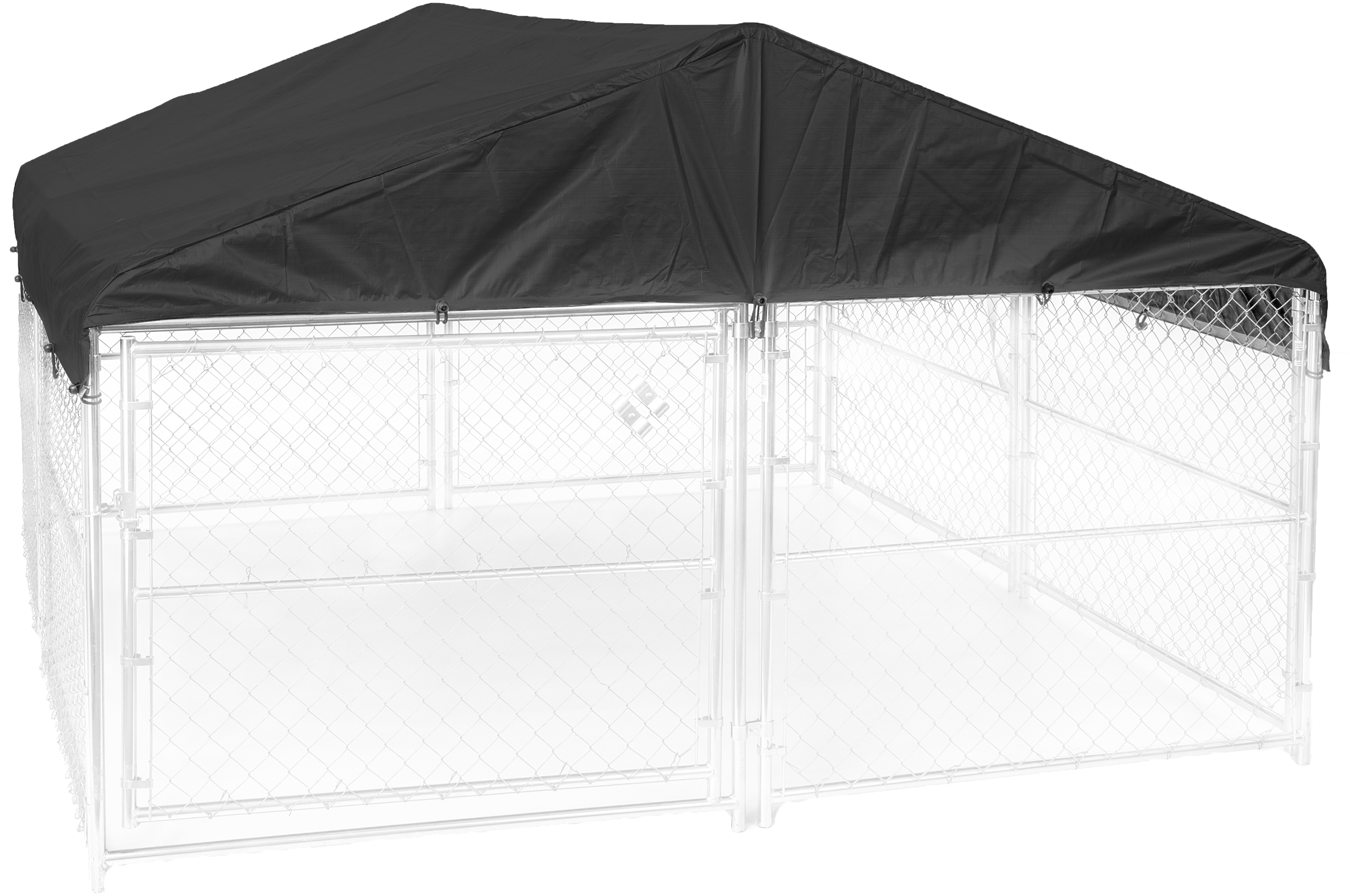 Lucky Dog Weatherguard Kennel Cover - 10' x 10' - Lucky Dog