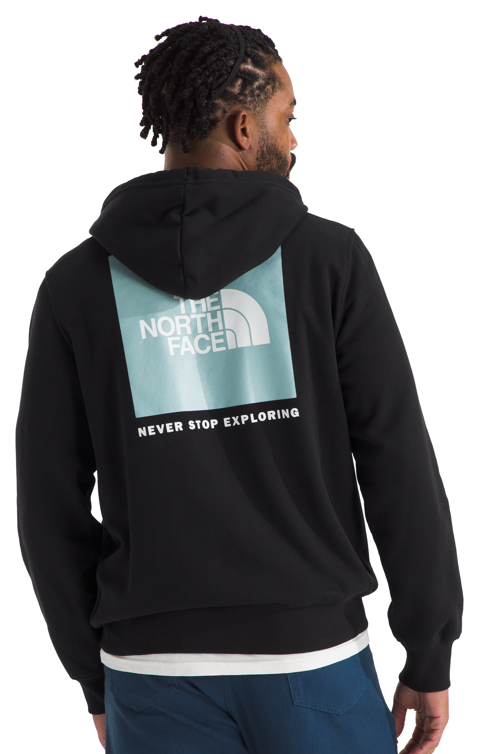 Image of The North Face Box NSE Hoodie for Men - TNF Black/Art - S