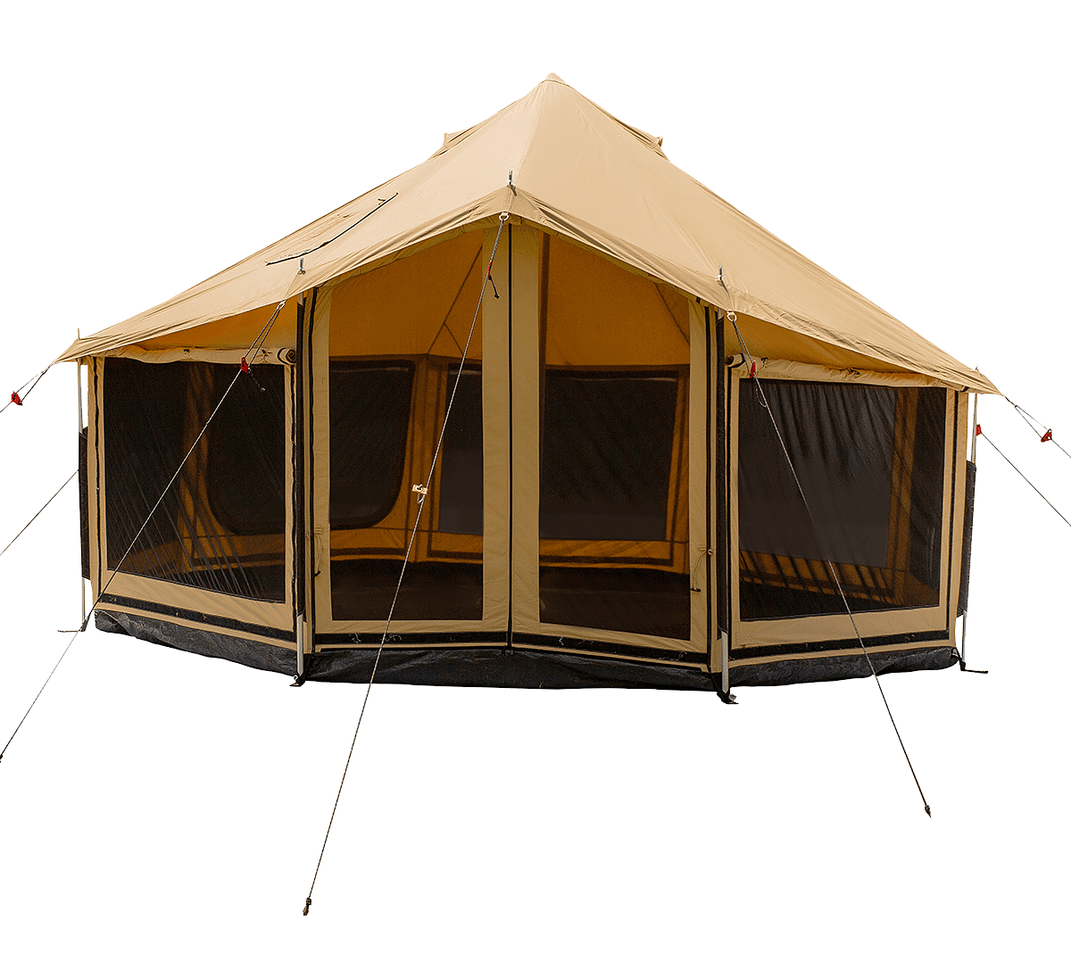 Image of White Duck Outdoors Regatta 20' Fire- and Water-Repellent Bell Tent