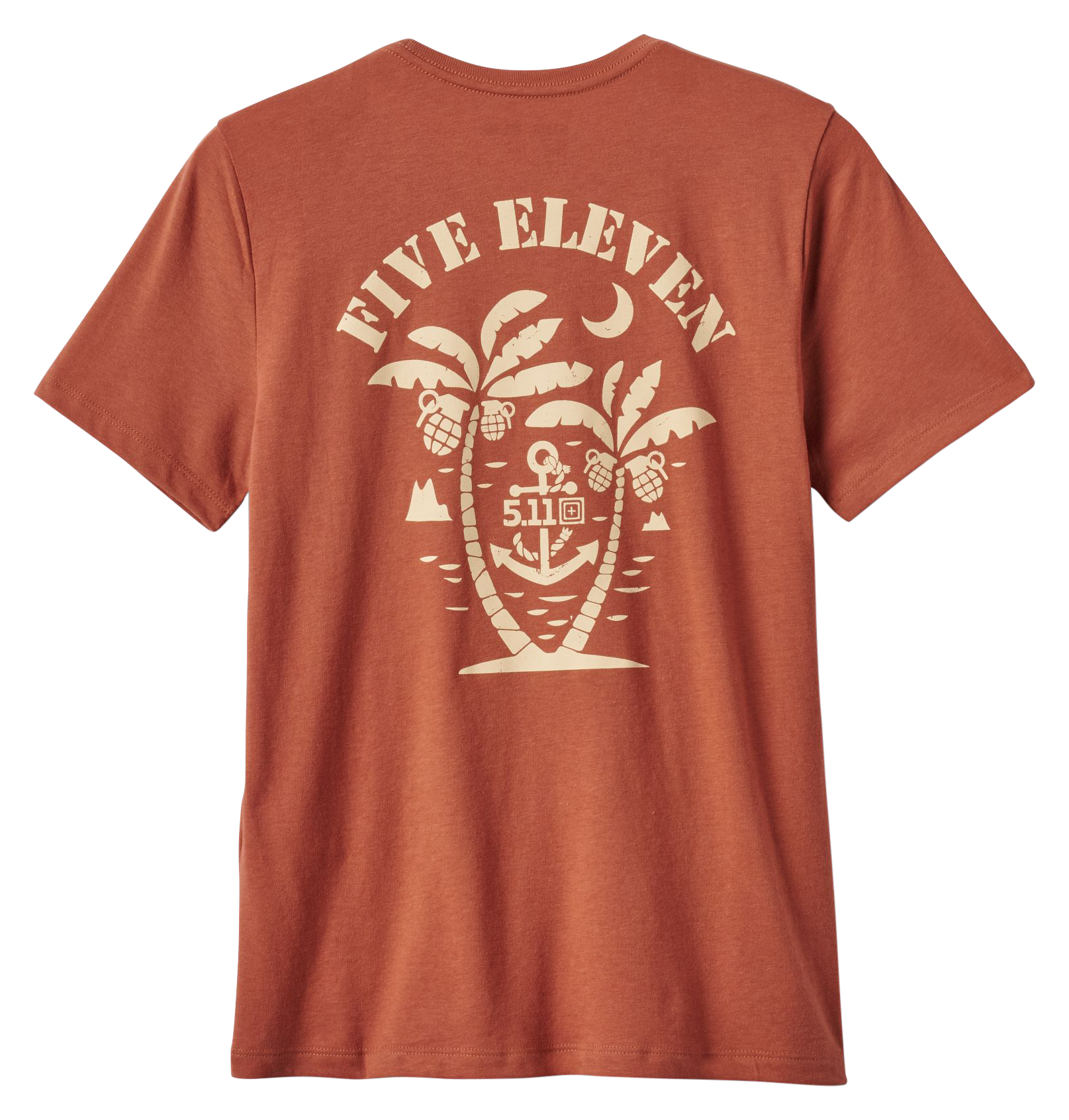 5.11 Tactical Islands And Anchors Short-Sleeve T-Shirt for Ladies - Chutney - L