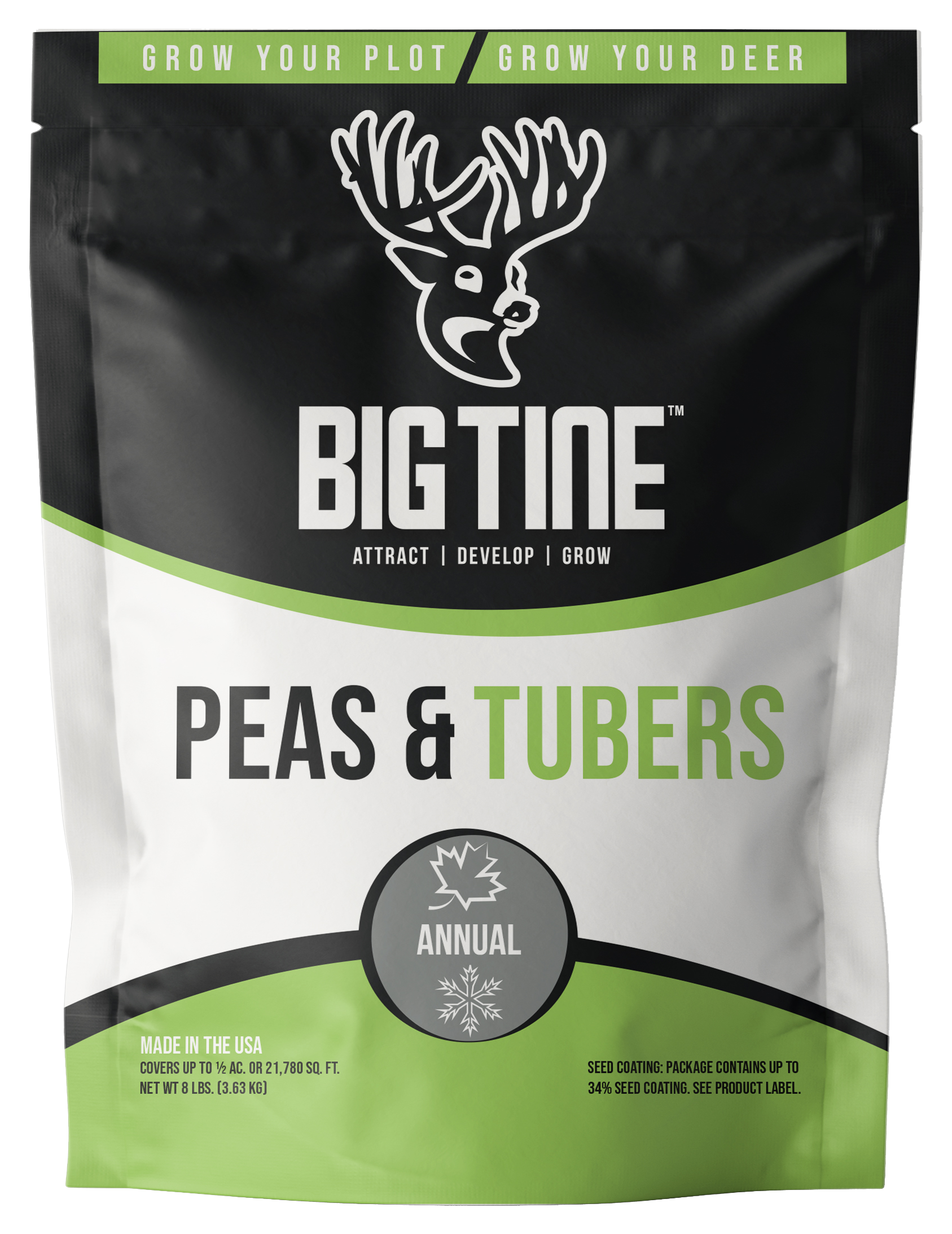 Big Tine Peas and Tubers Food Plot Mix