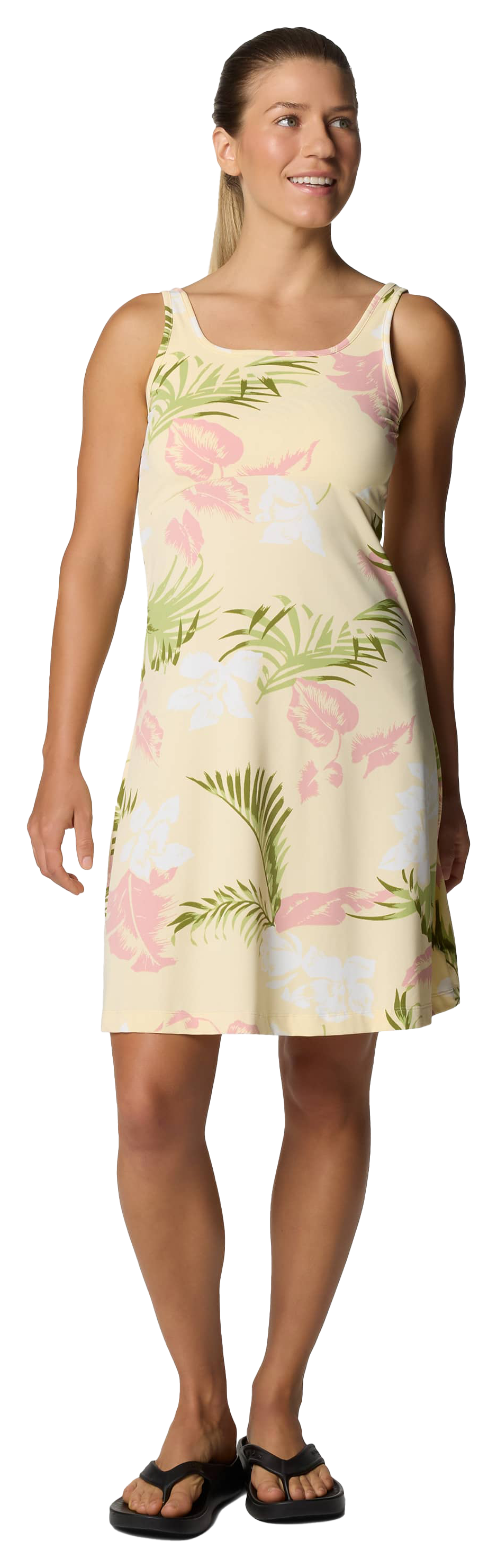 Columbia PFG Freezer III Sleeveless Dress for Ladies - Lemon Wash Ambrosial - XXL