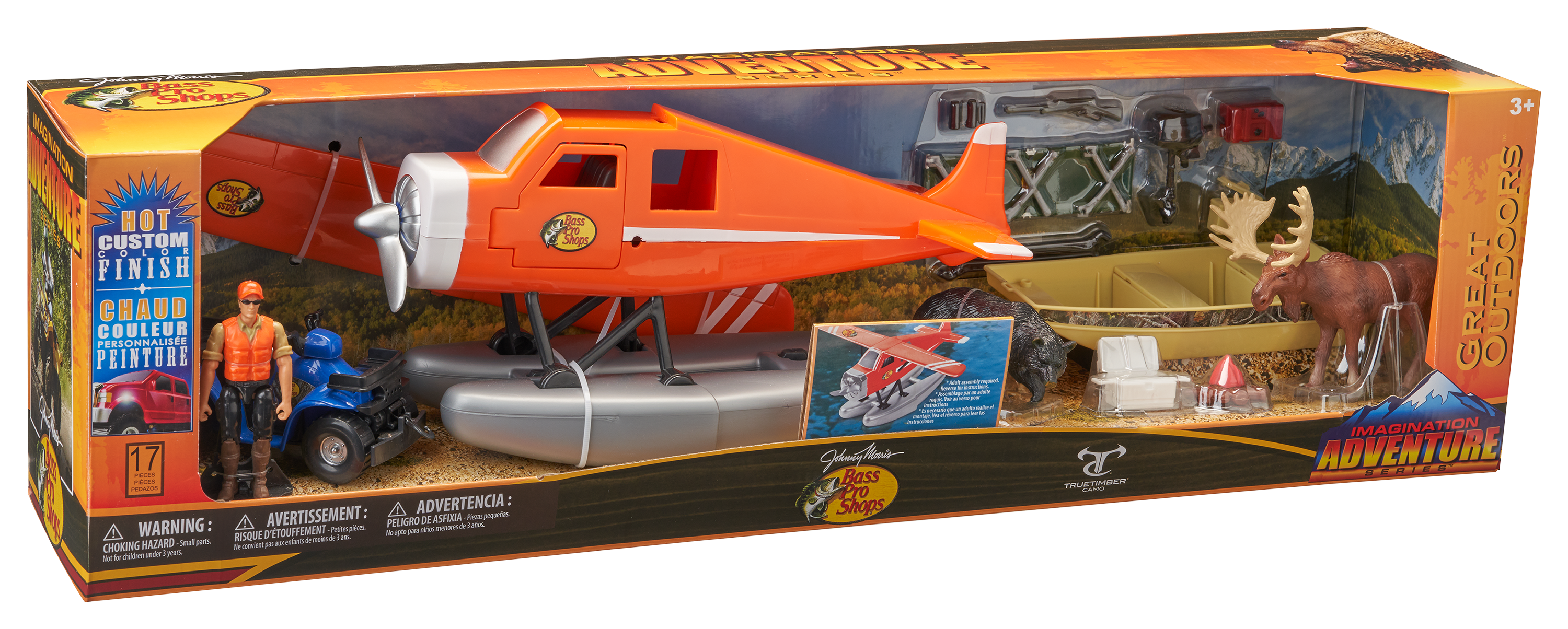 Bass Pro Shops Float Plane Hunting Adventure Playset for Kids - Bass Pro Shops