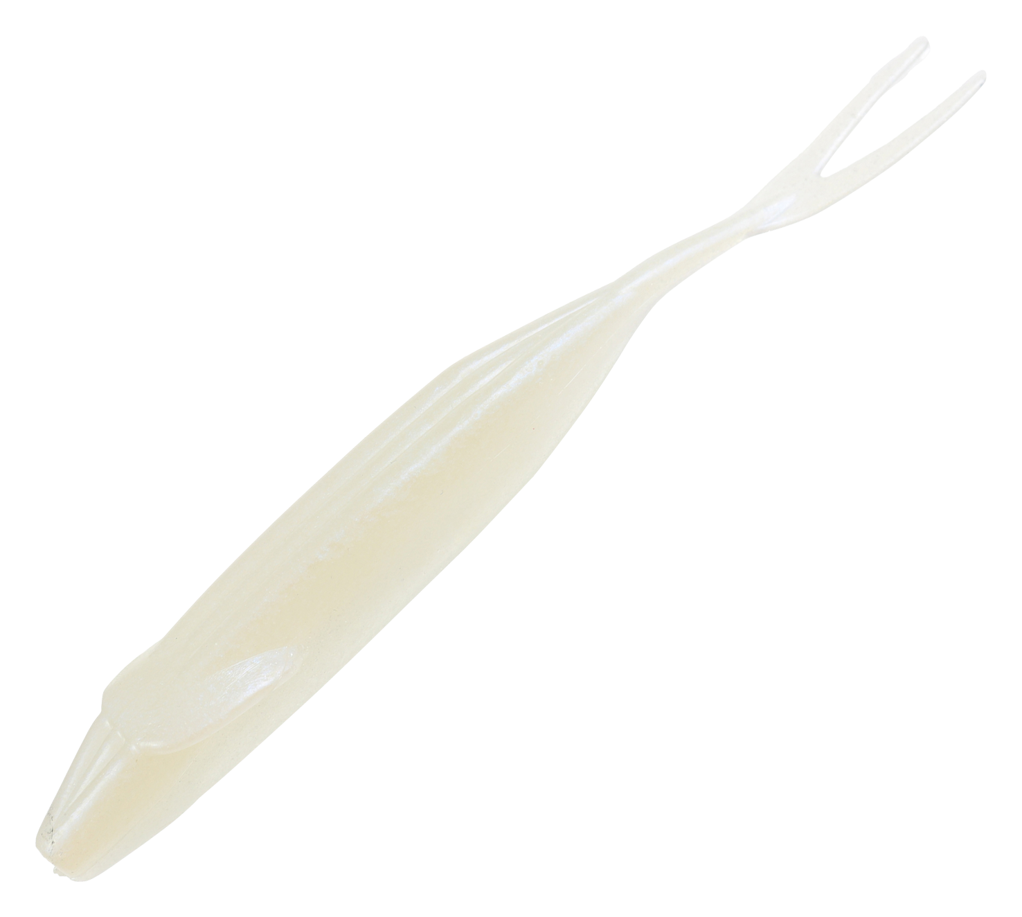 Image of Zoom Winged Fluke - Pearl Blue Glimmer - 4″