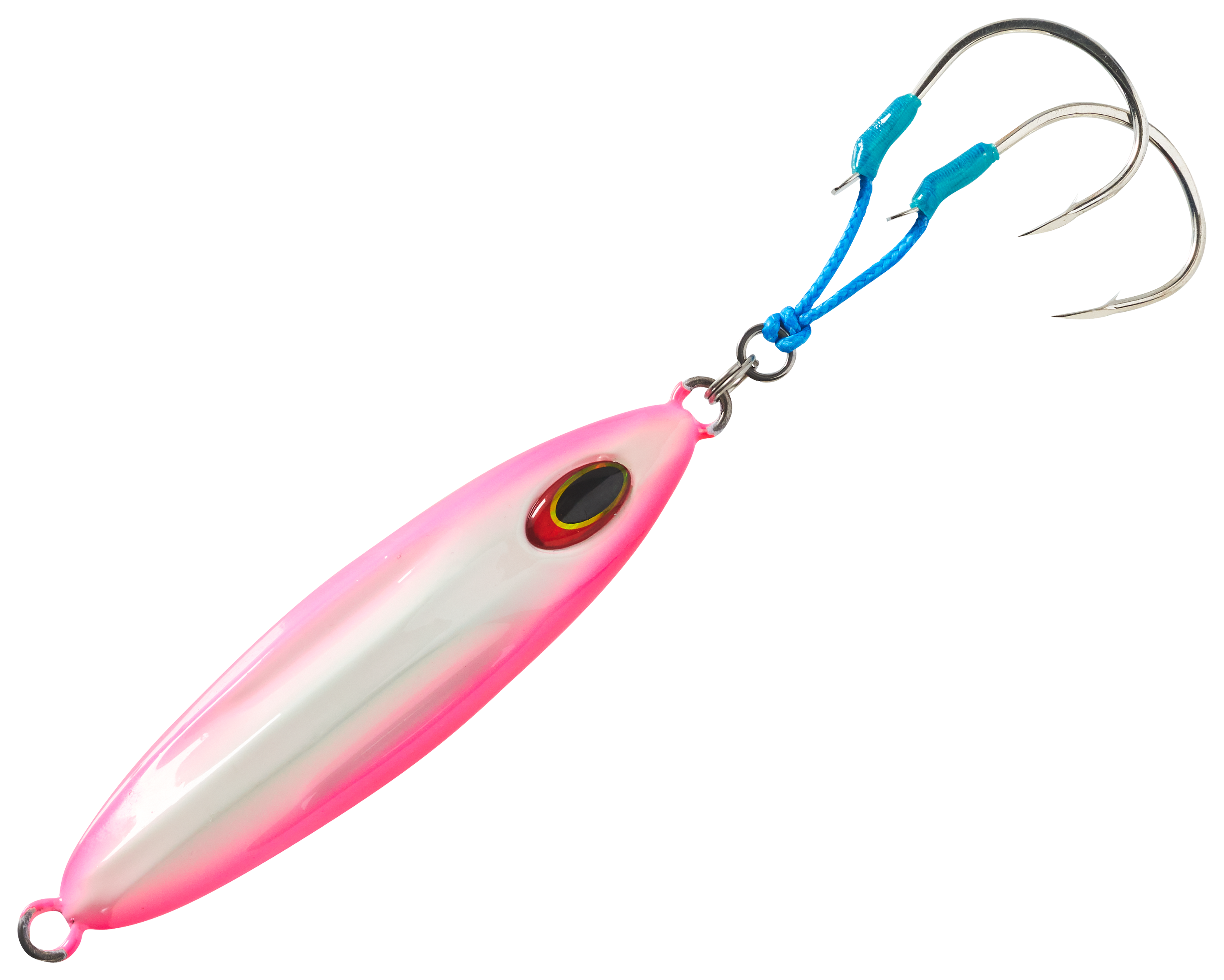 Offshore Angler Salt League Slow Pitch Jig - Pink Glow - 3? - 0.7 oz./20 g