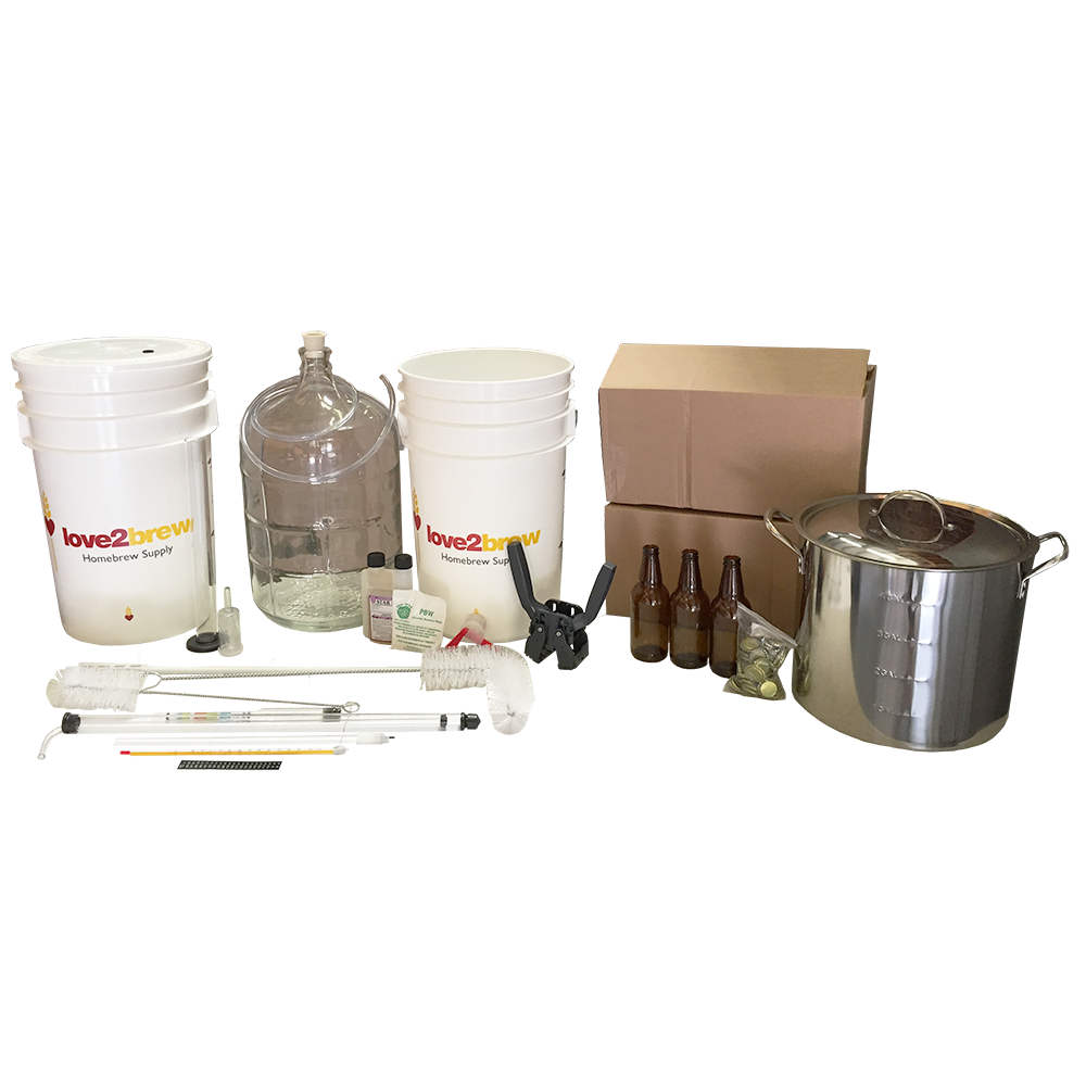 Love2Brew Brewers Essentials Premium Beer-Making Kit