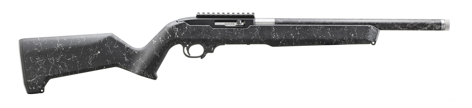 Ruger 1022 Carbon Fiber SemiAuto Rimfire Rifle with Magpul MOE X22 Stock