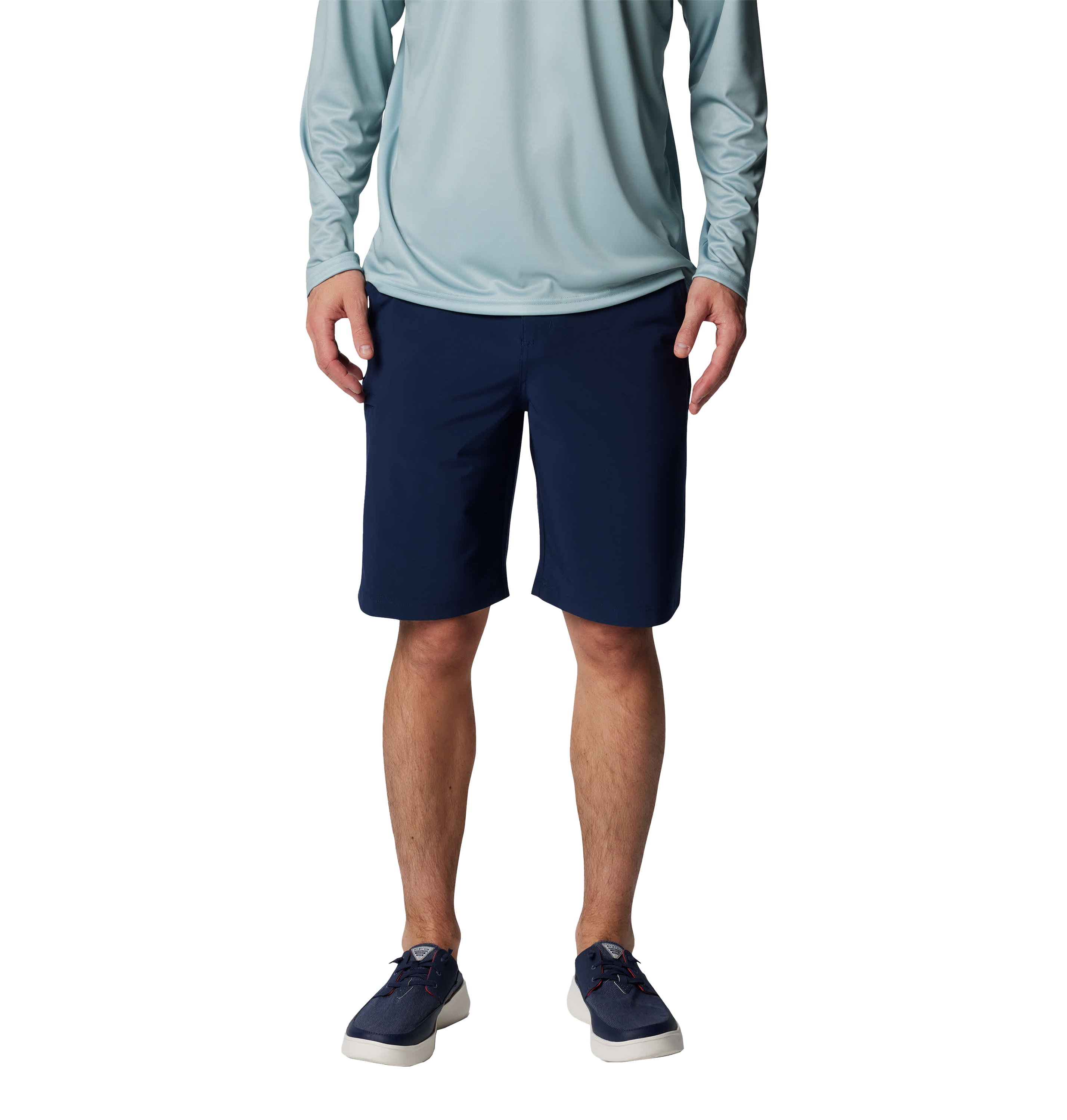 Columbia PFG Grander Marlin III Offshore Shorts for Men - Collegiate Navy - 40x8