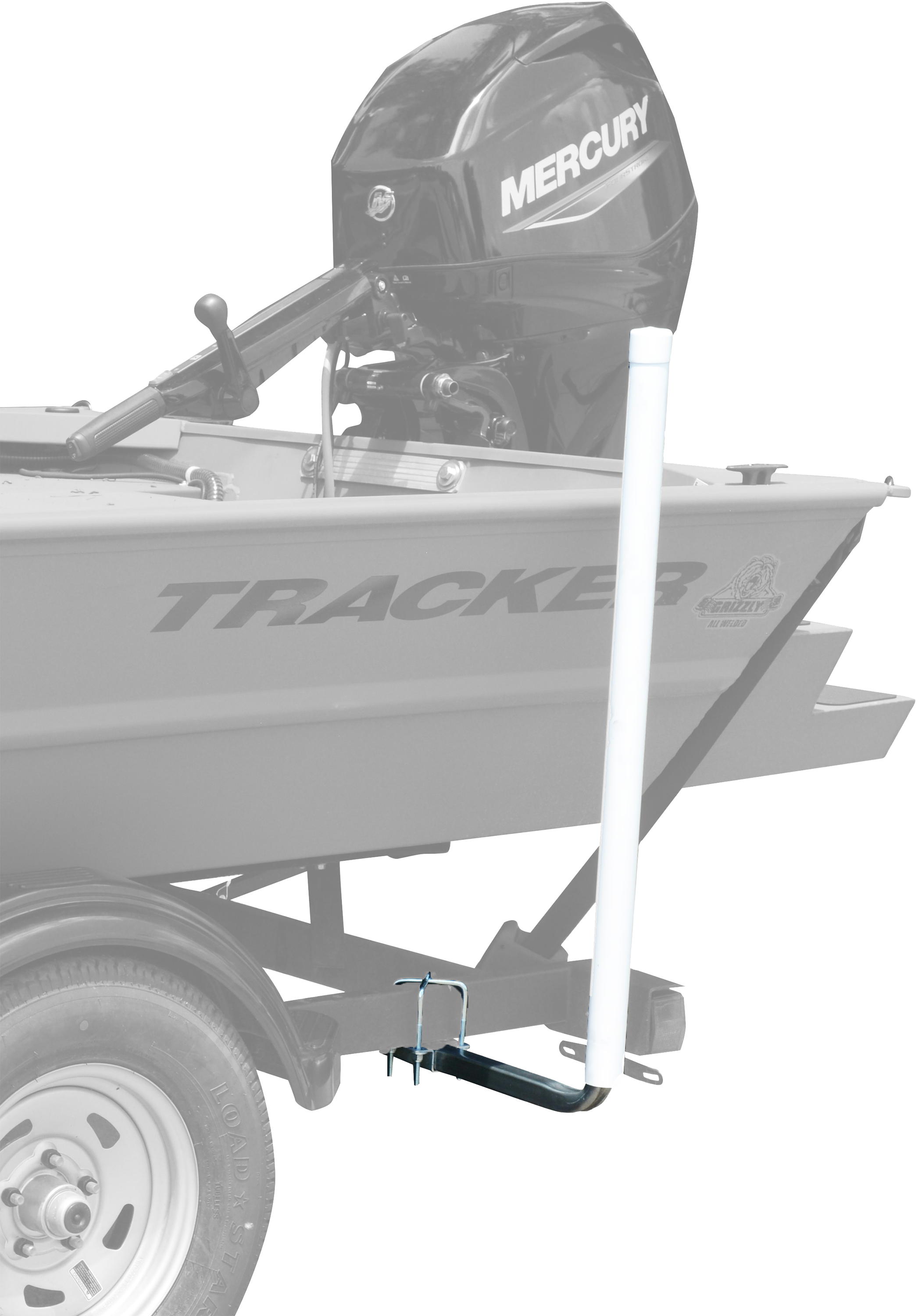 Image of Bass Pro Shops Heavy-Duty Post-Style Boat Guide-Ons Kit - 40″ High