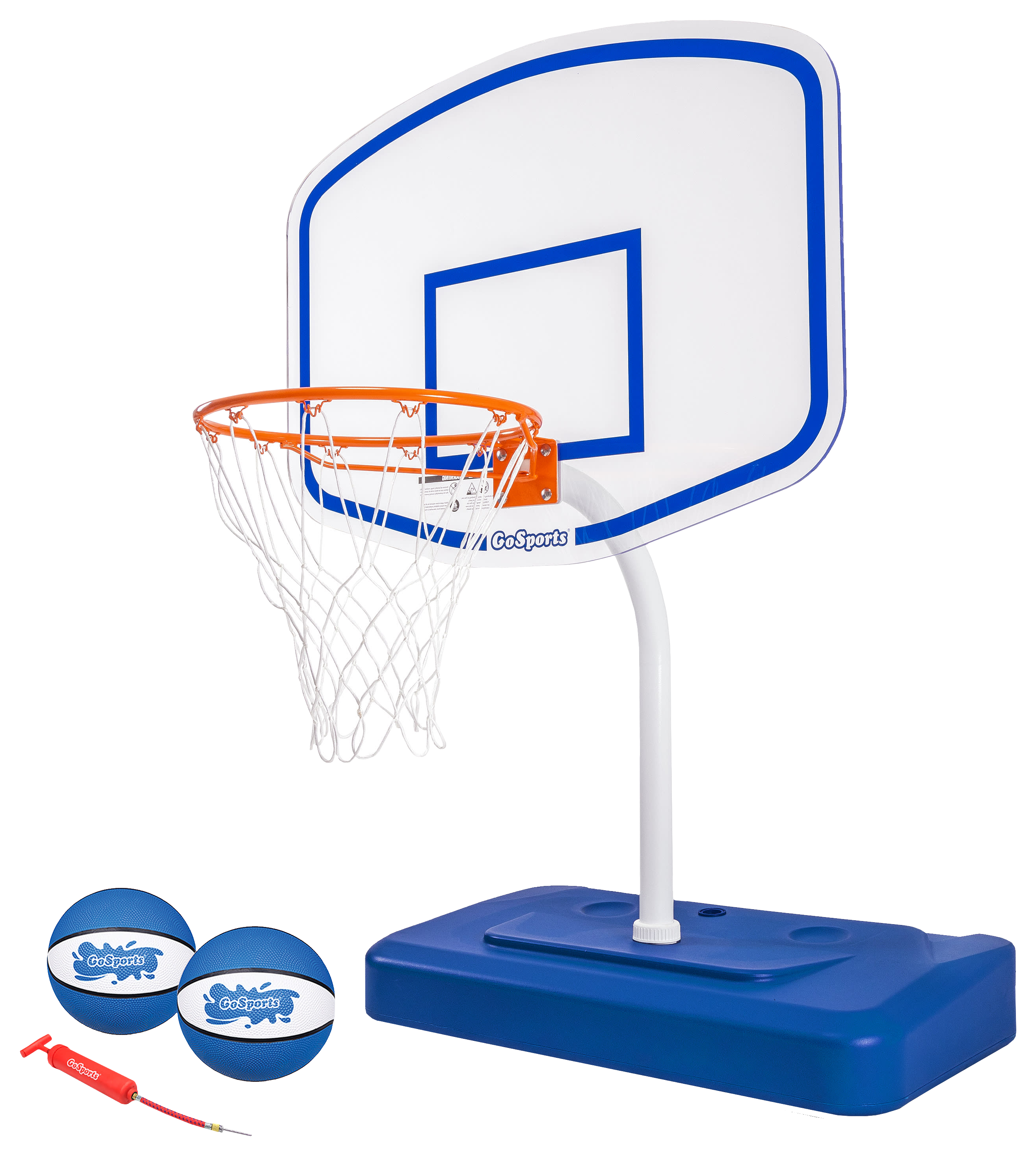 GoSports Splash Hoop ELITE Pool Basketball Hoop with Acrylic Backboard