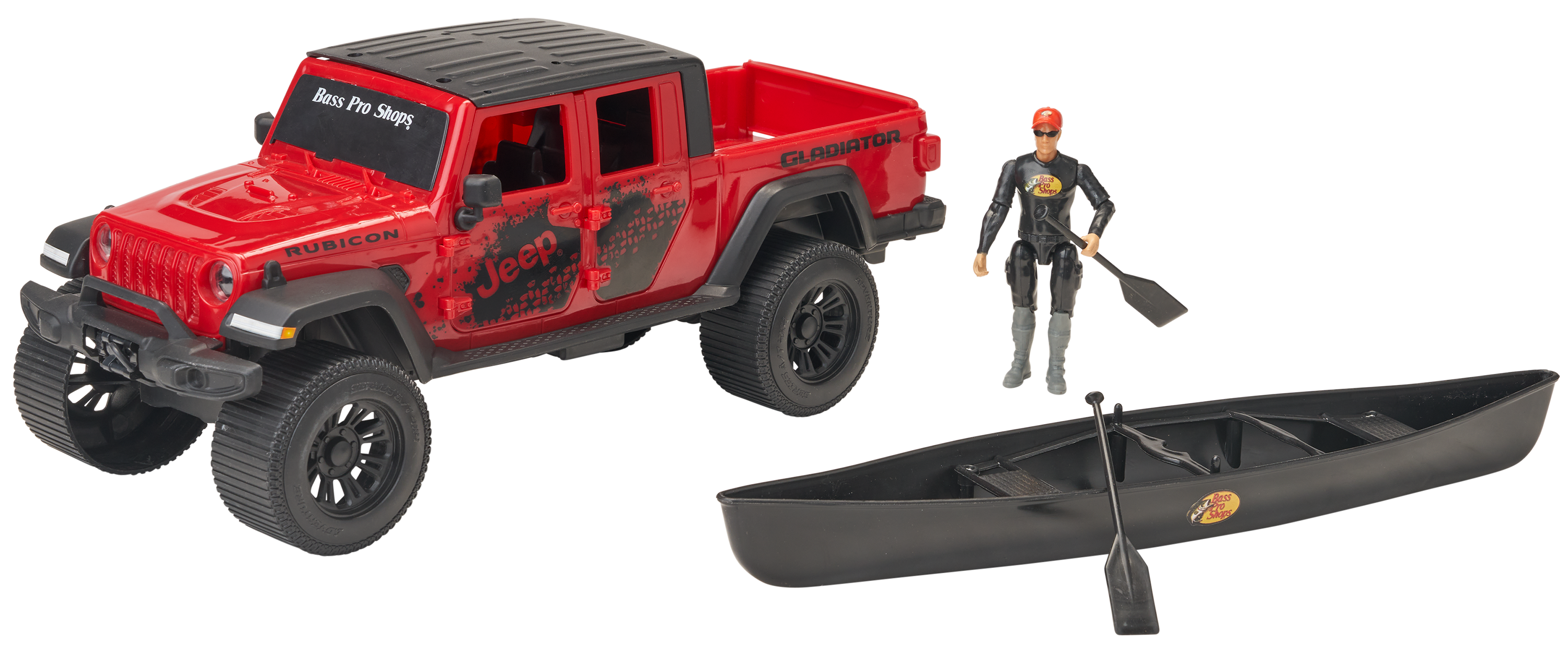Bass Pro Shops Bass Pro Shops Jeep Gladiator with Canoe Play Set for Kids - $24.99 at Cabela's Program