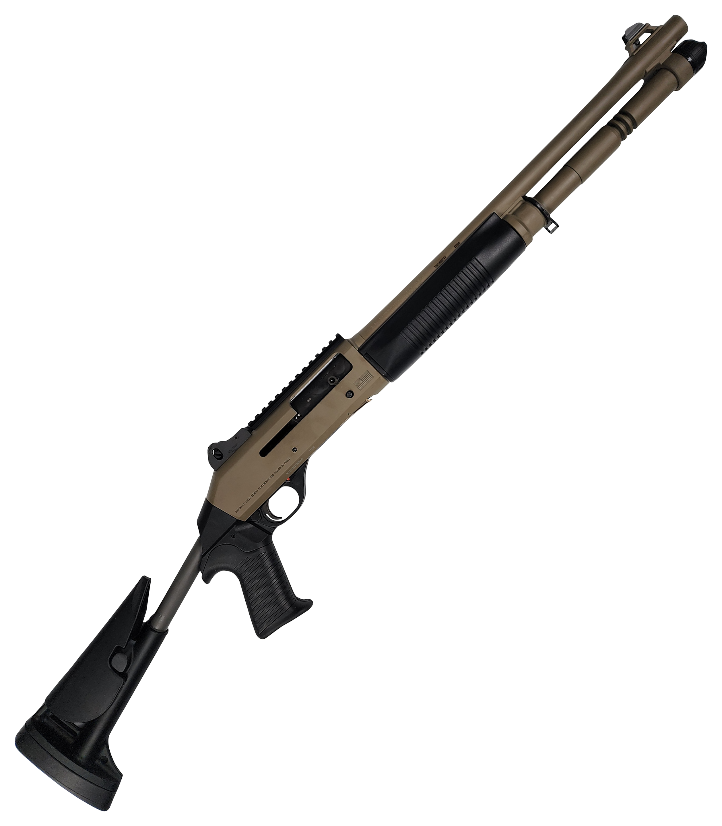 Benelli M1014 LimitedEdition SemiAuto Shotgun  Flat Dark Earth  5  1