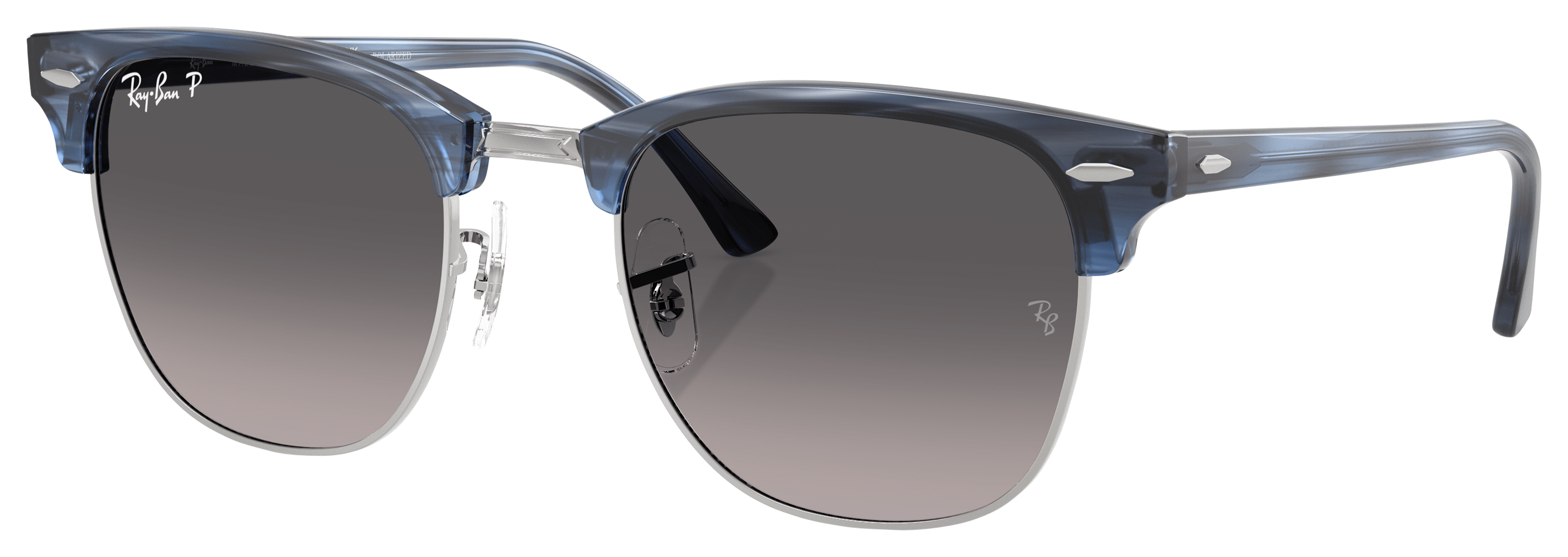 Ray-Ban Clubmaster RB3016 Gradient Glass Polarized Sunglasses