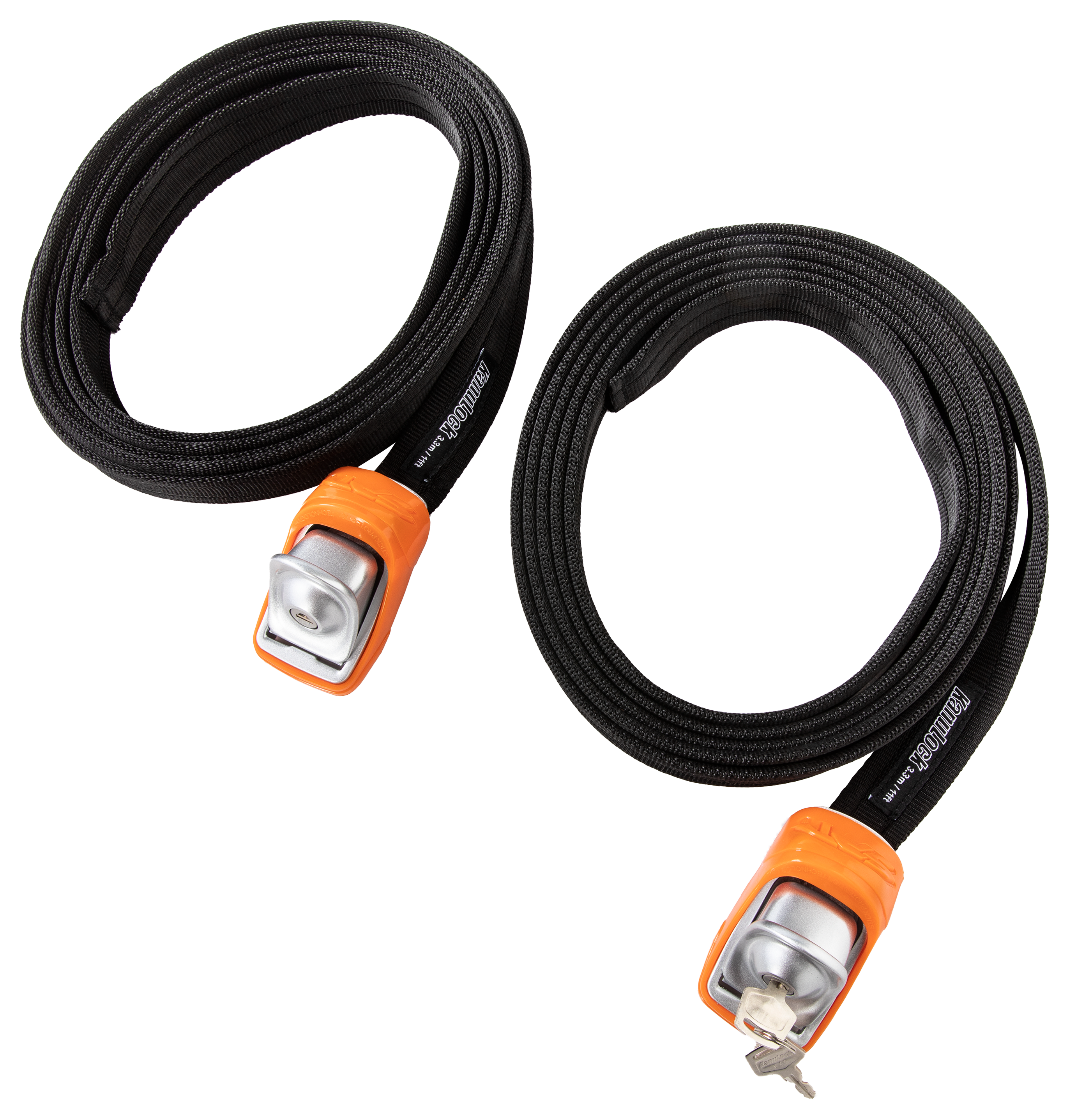 Kanulock Locking Tie Downs - Orange - 11