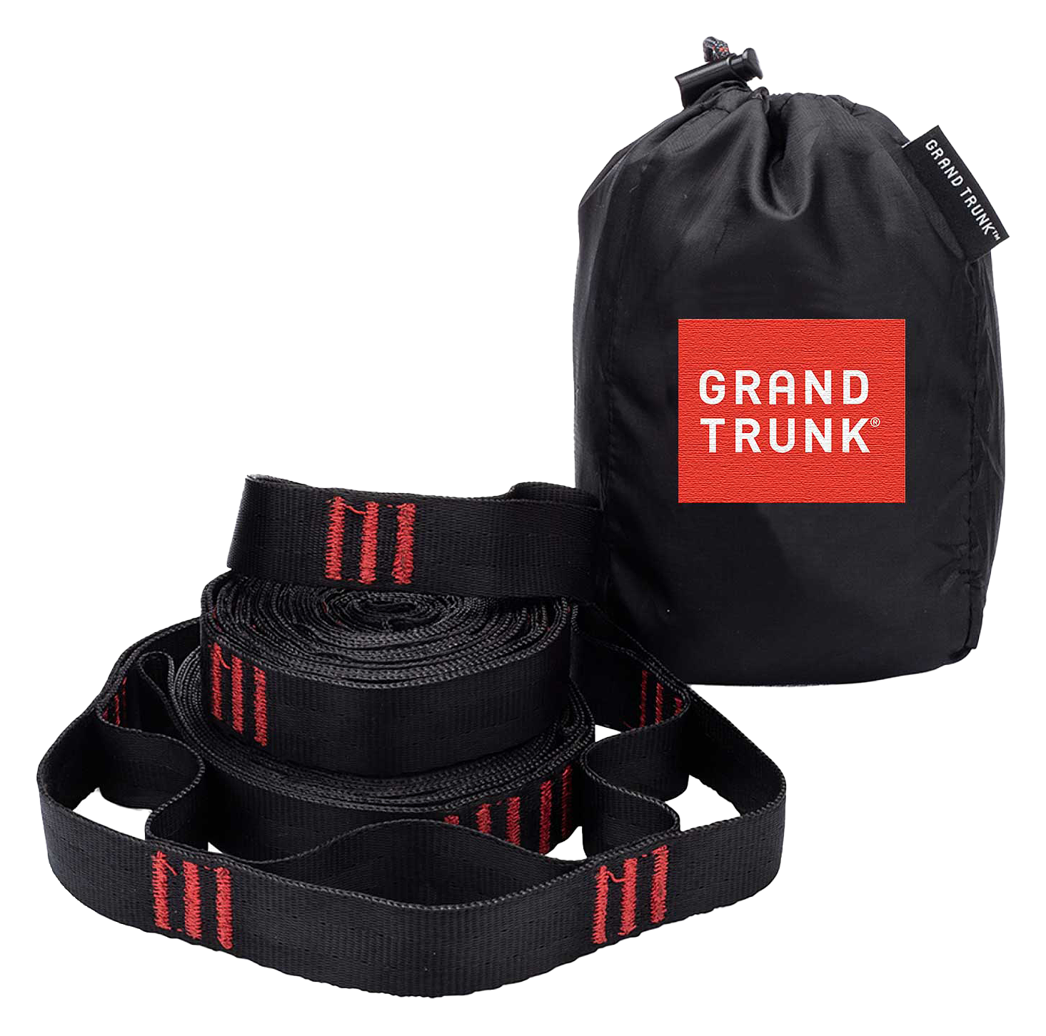 Grand Trunk Hammock Trunk Straps 2-Pack - Black - Grand Trunk