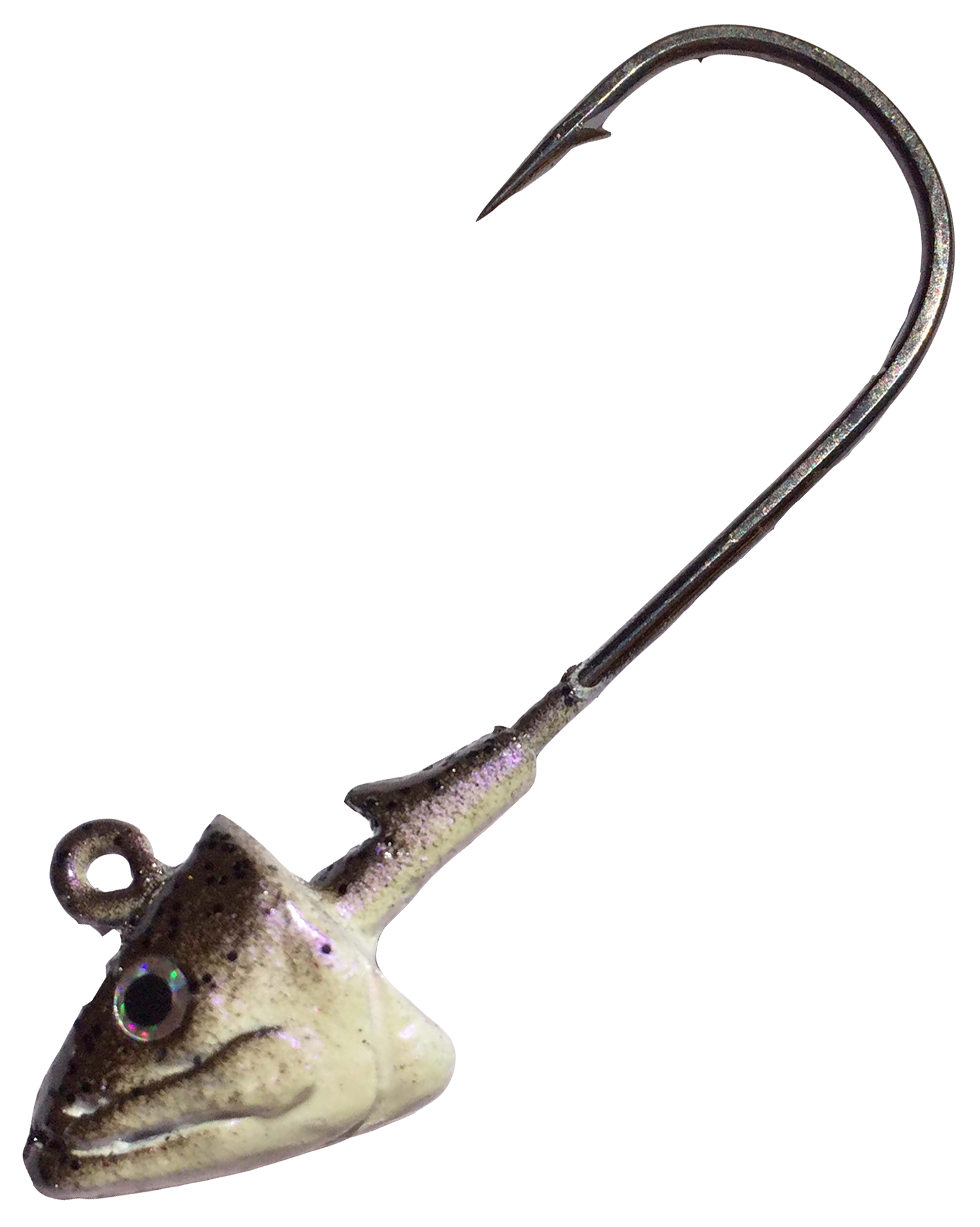 Optimum Baits Sakana Jighead - 3/4 oz. - Green Pumpkin Pearl
